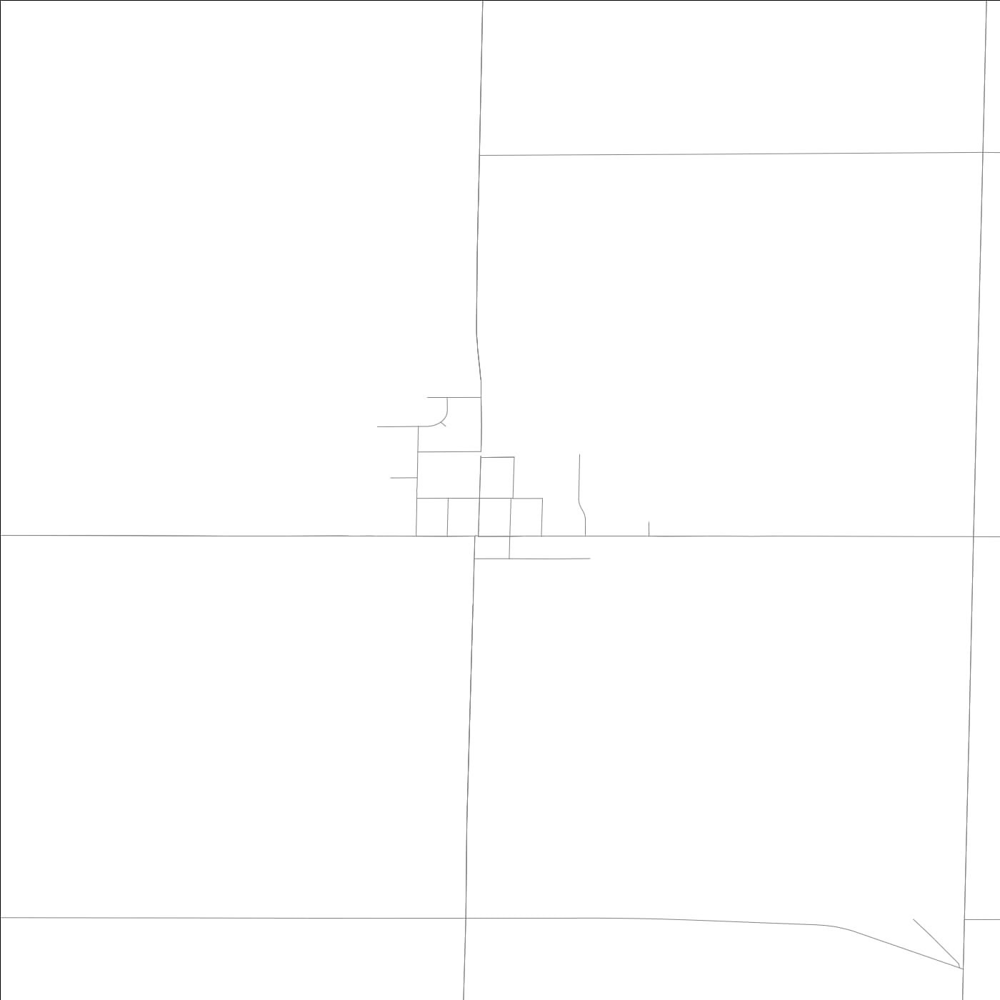 ROAD MAP OF RIO, ILLINOIS BY MAPBAKES
