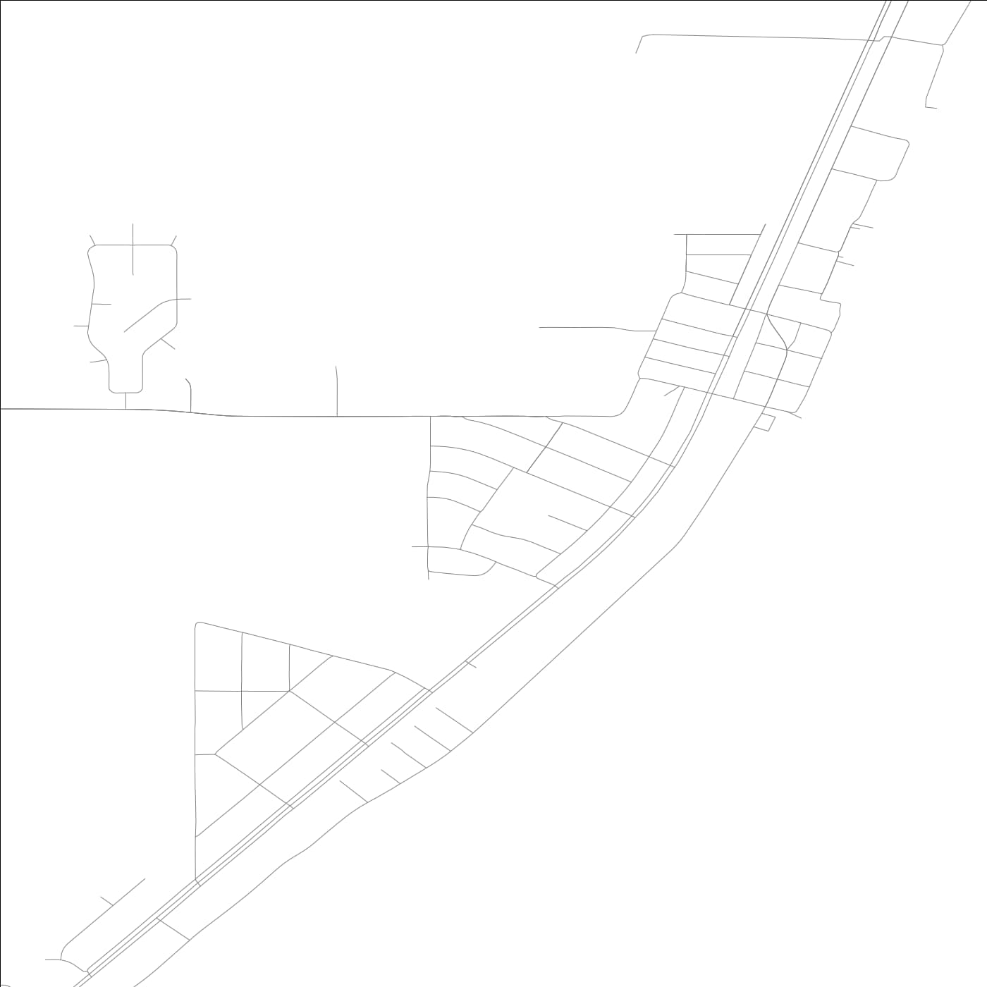 ROAD MAP OF ROME, ILLINOIS BY MAPBAKES