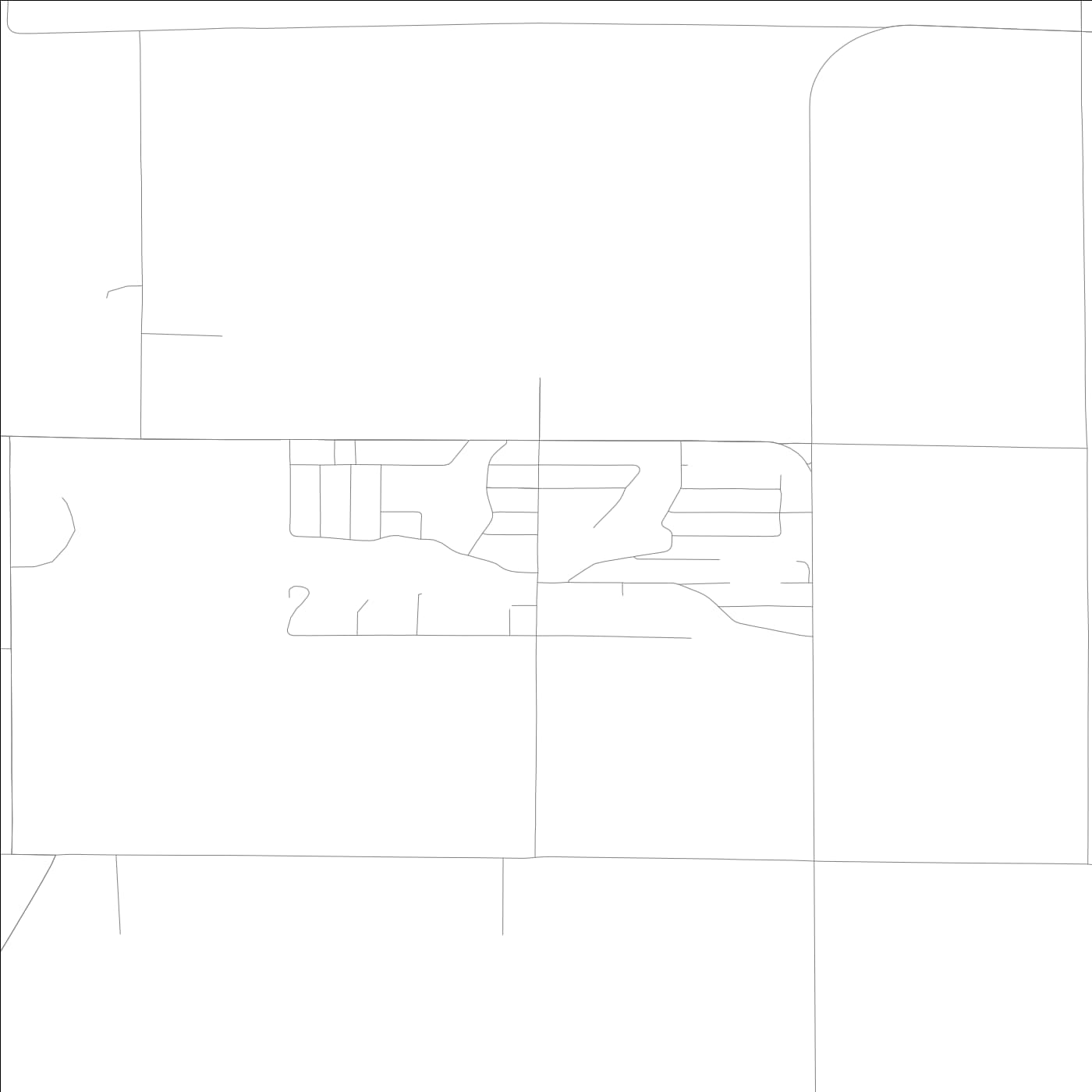 ROAD MAP OF ROYAL LAKES, ILLINOIS BY MAPBAKES