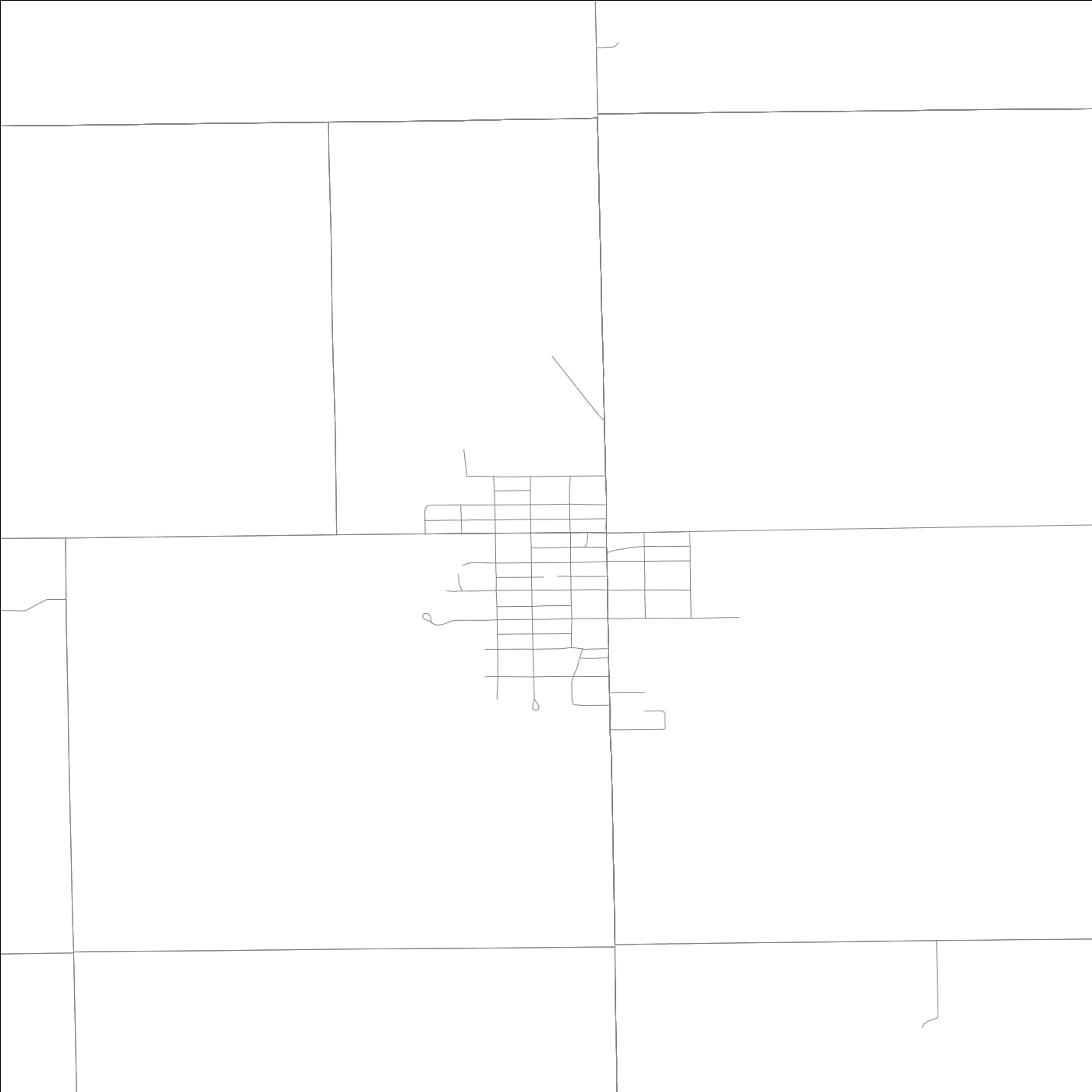 ROAD MAP OF SAN JOSE, ILLINOIS BY MAPBAKES