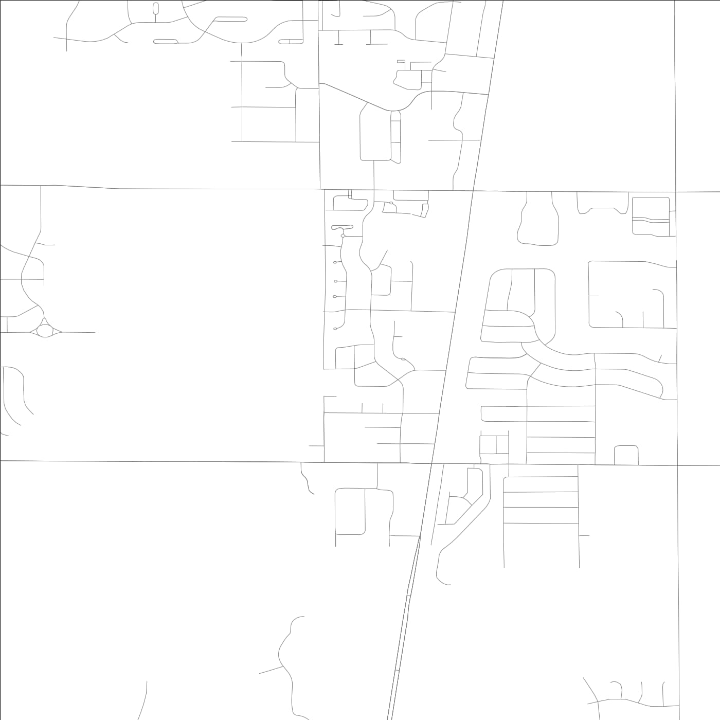 ROAD MAP OF SAVOY, ILLINOIS BY MAPBAKES