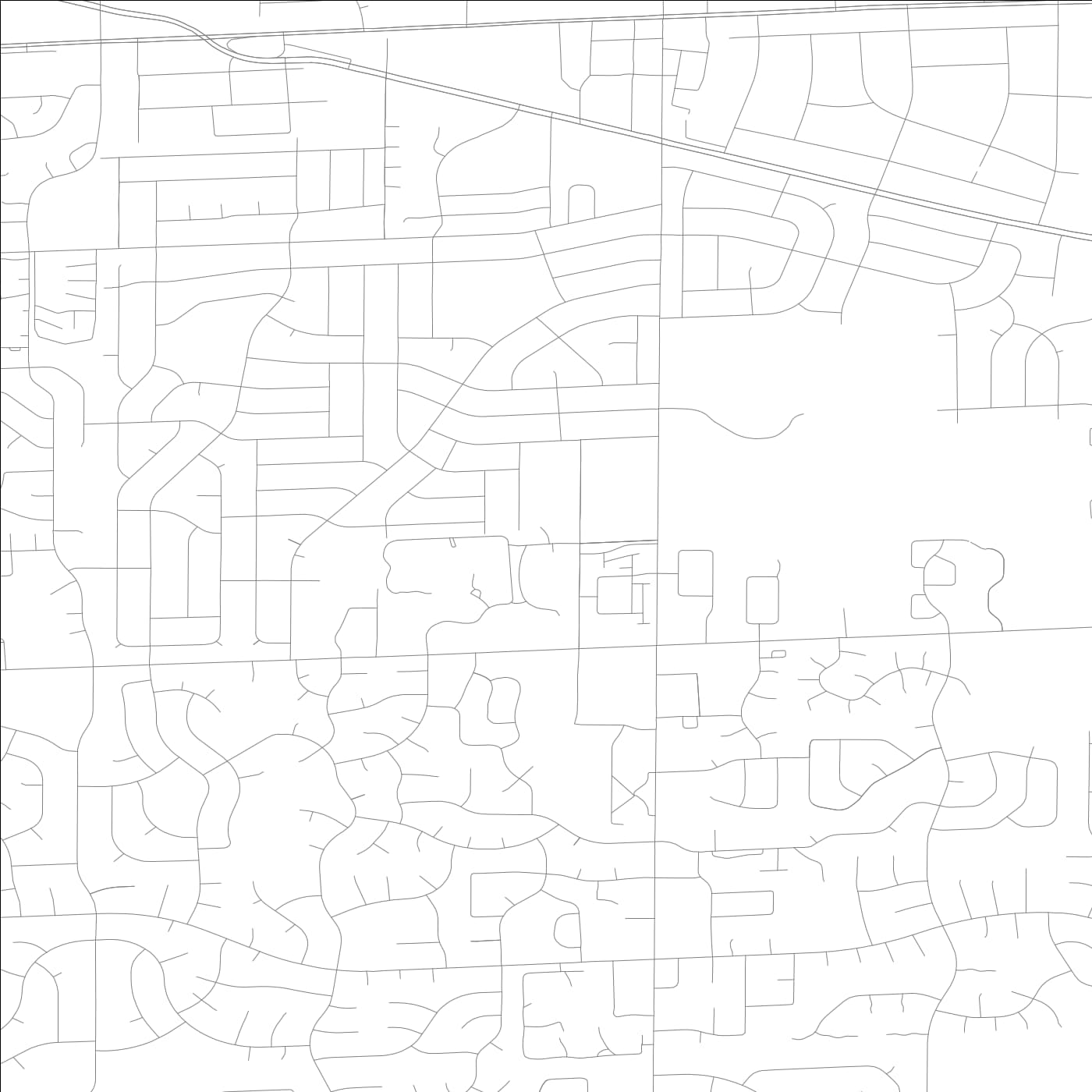 ROAD MAP OF SCHAUMBURG, ILLINOIS BY MAPBAKES