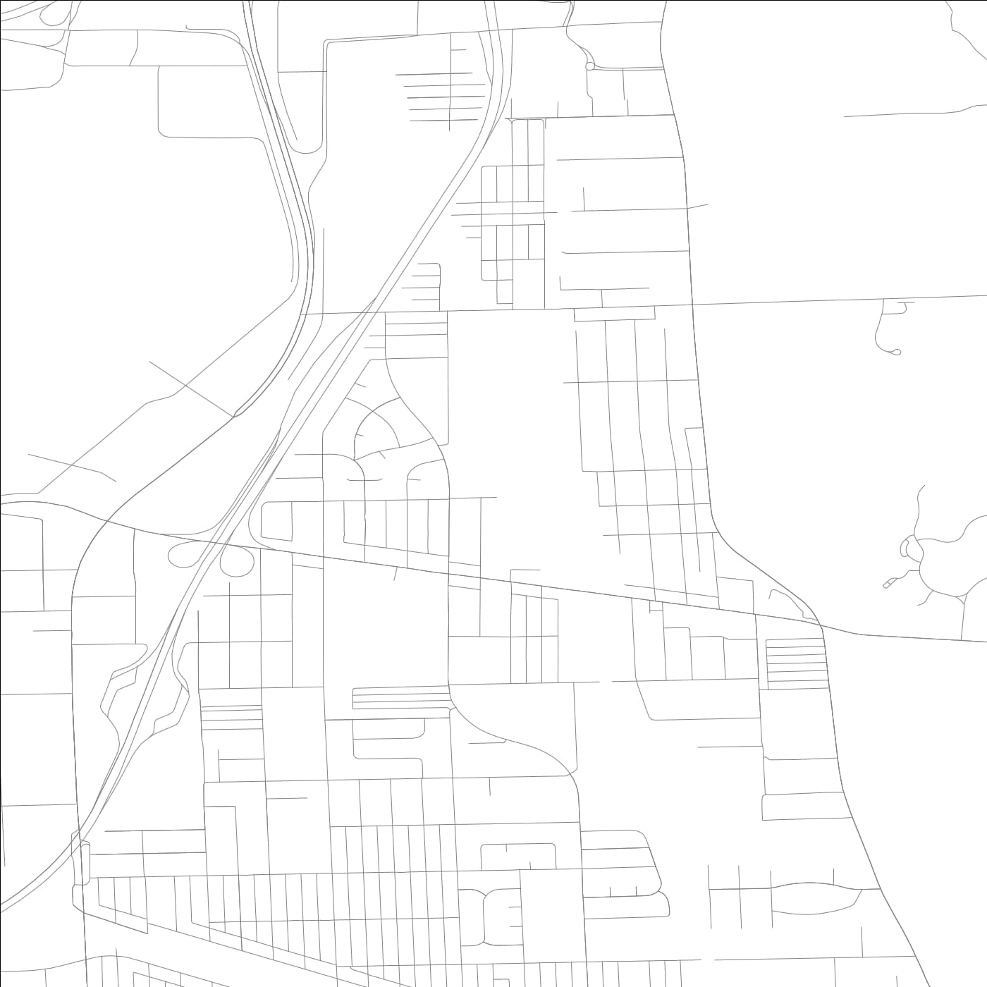 ROAD MAP OF SCHILLER PARK, ILLINOIS BY MAPBAKES