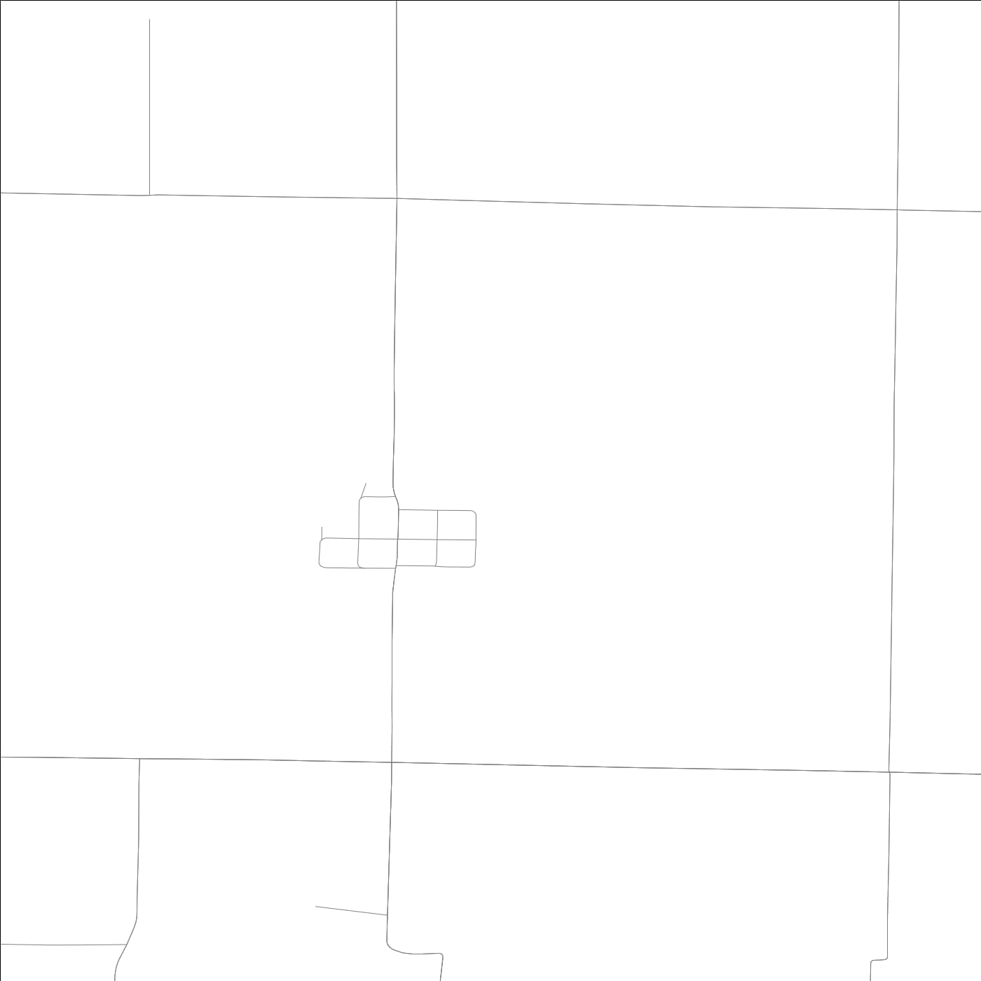 ROAD MAP OF SCIOTA, ILLINOIS BY MAPBAKES