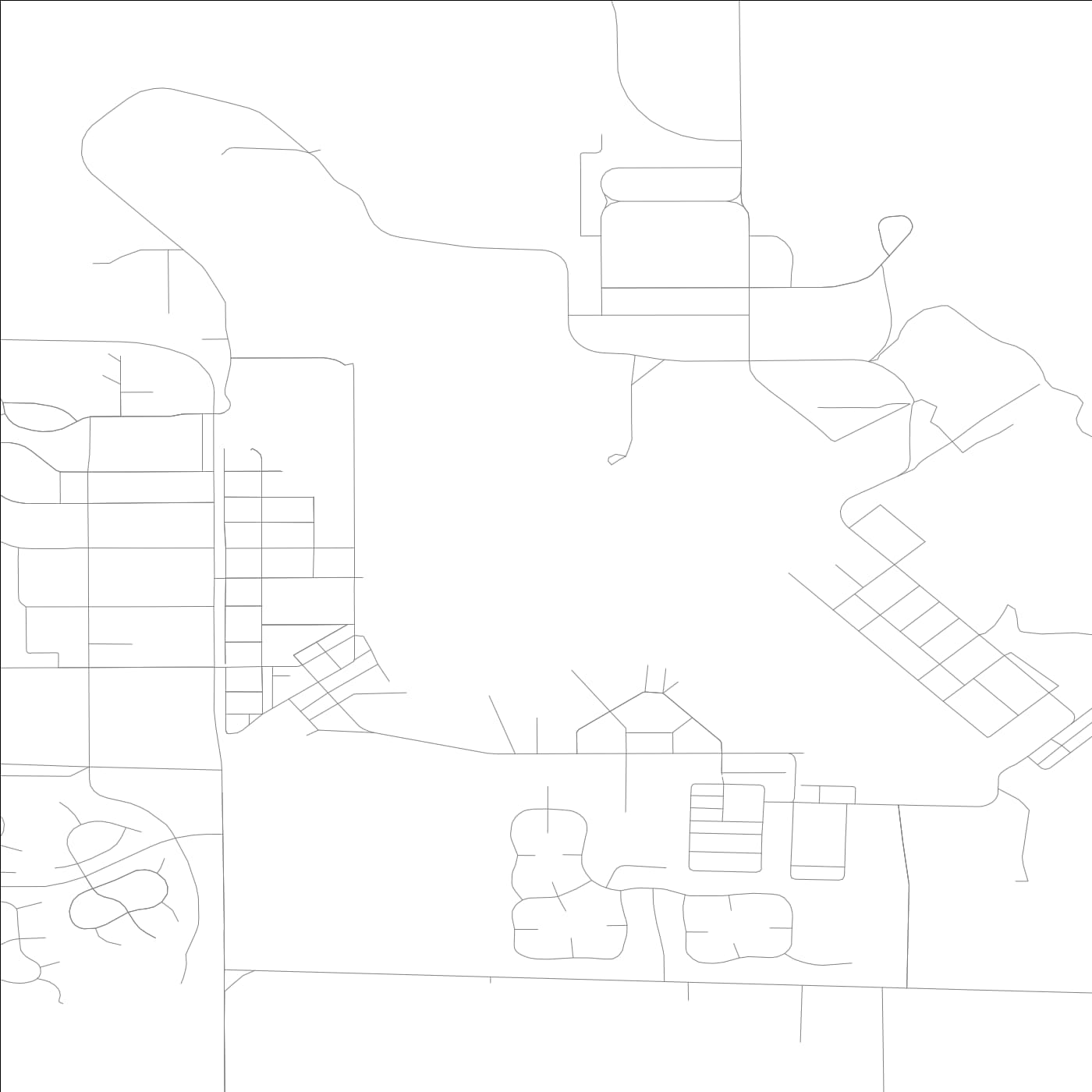 ROAD MAP OF SCOTT AFB, ILLINOIS BY MAPBAKES