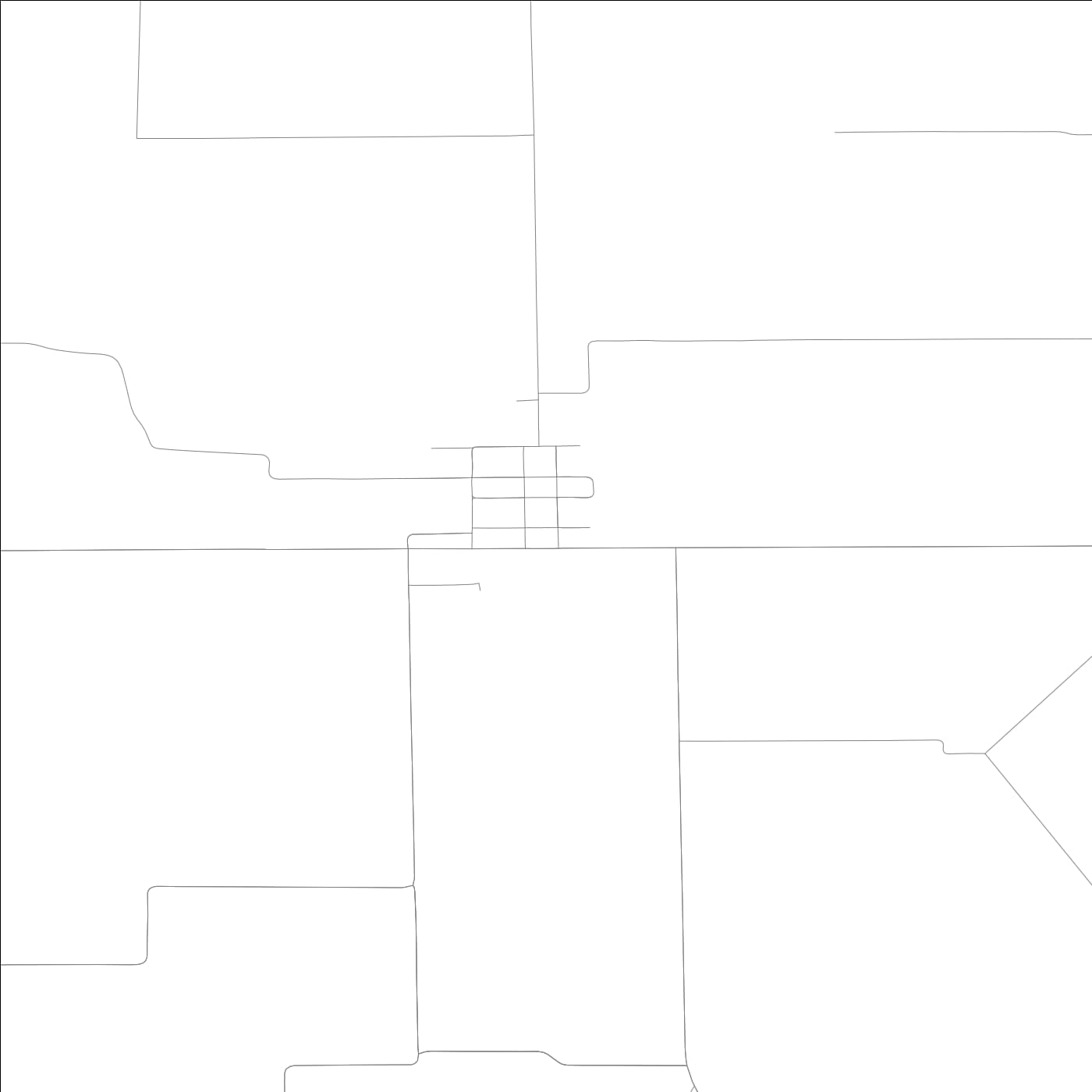 ROAD MAP OF SCOTTVILLE, ILLINOIS BY MAPBAKES