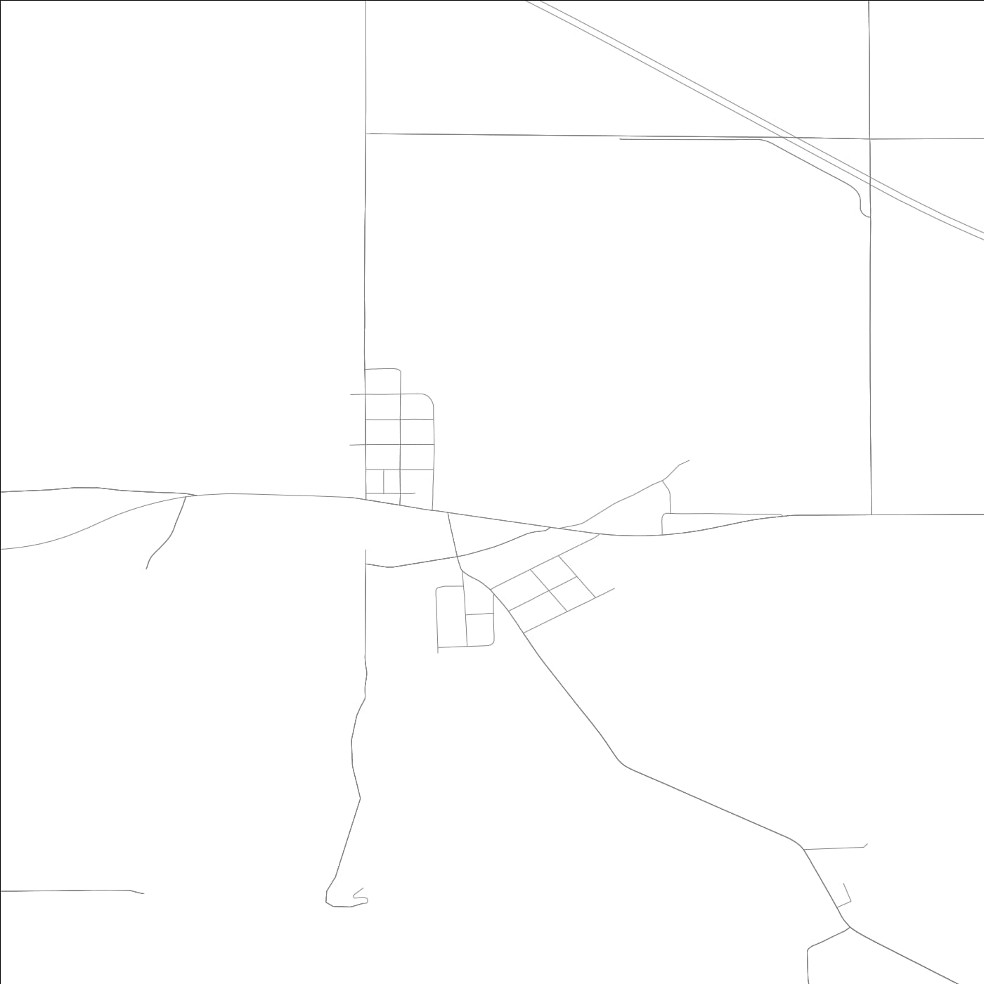 ROAD MAP OF SEATONVILLE, ILLINOIS BY MAPBAKES