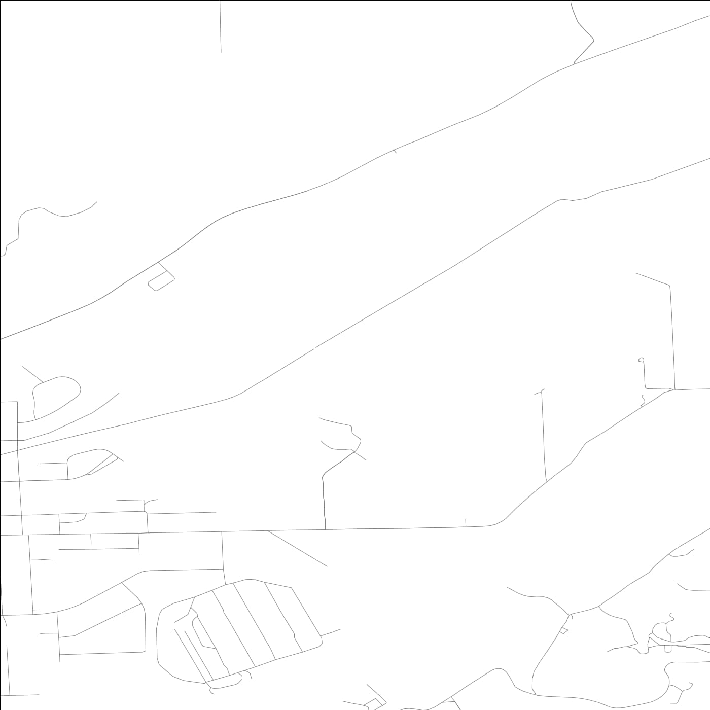 ROAD MAP OF SENECA, ILLINOIS BY MAPBAKES