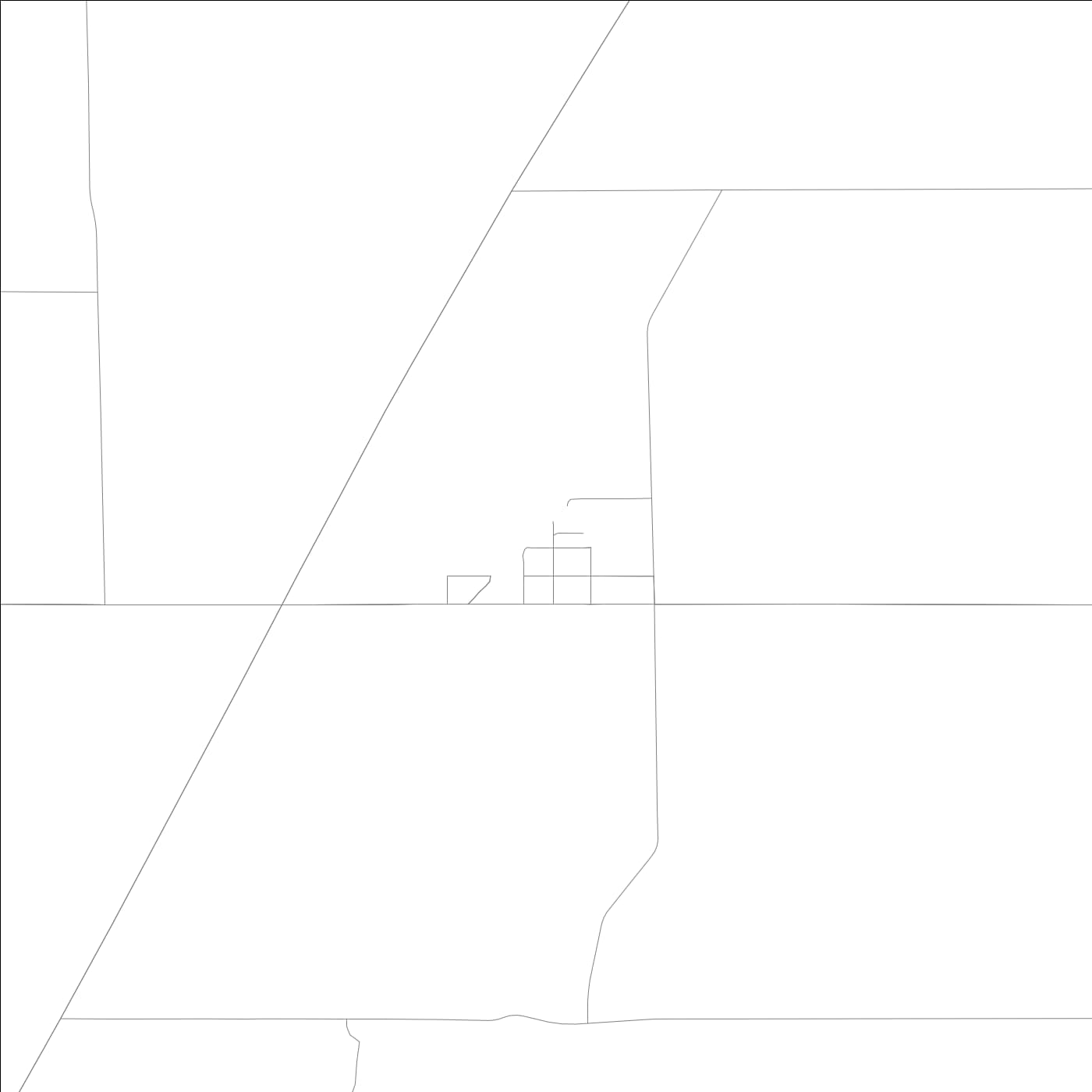 ROAD MAP OF SERENA, ILLINOIS BY MAPBAKES