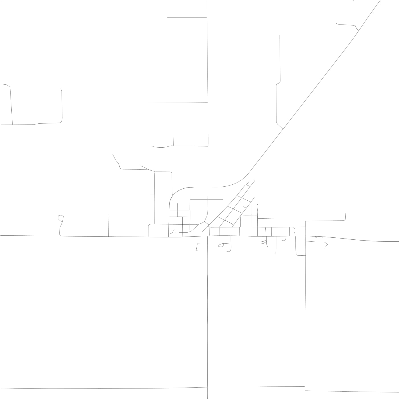 ROAD MAP OF SHIPMAN, ILLINOIS BY MAPBAKES