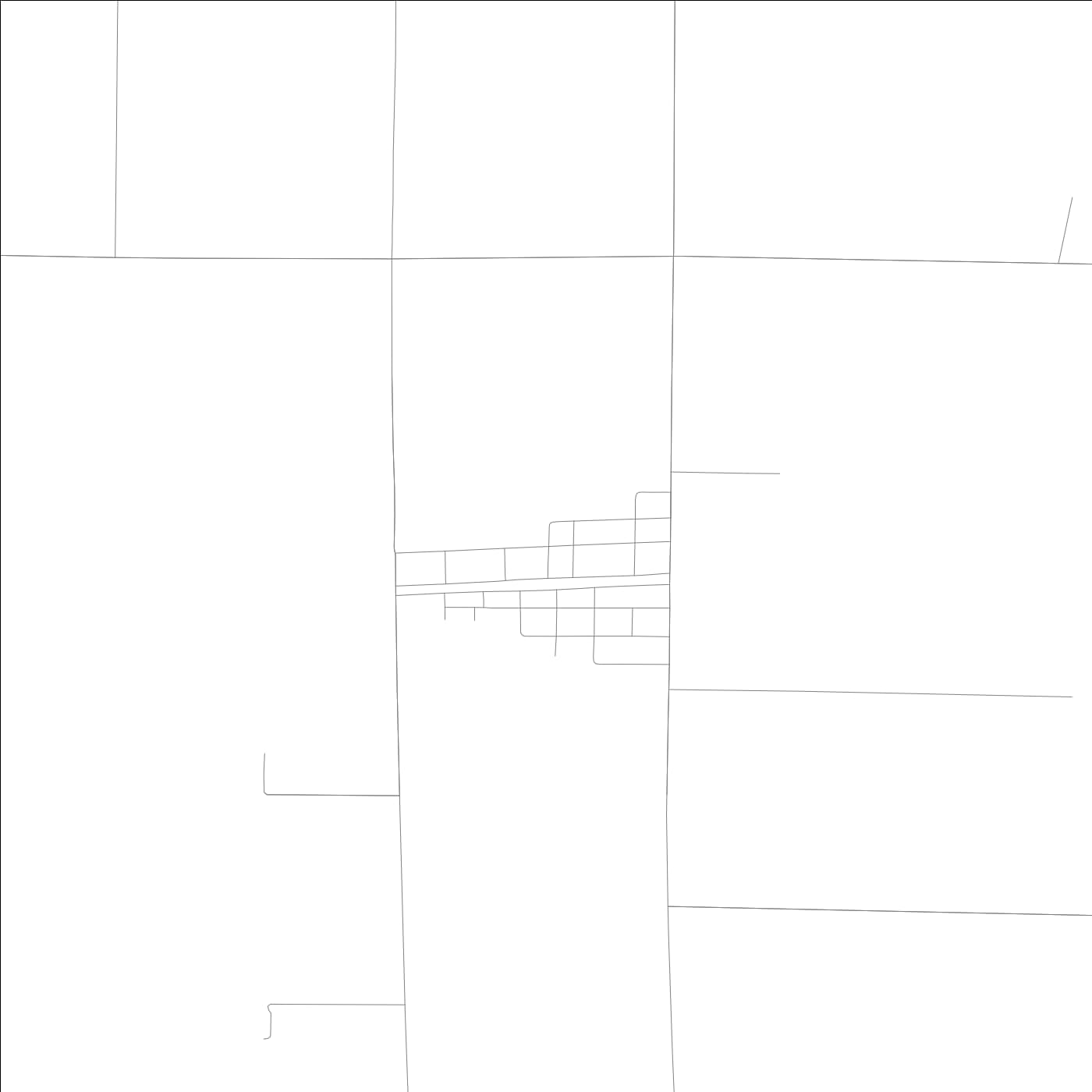 ROAD MAP OF SIMS, ILLINOIS BY MAPBAKES