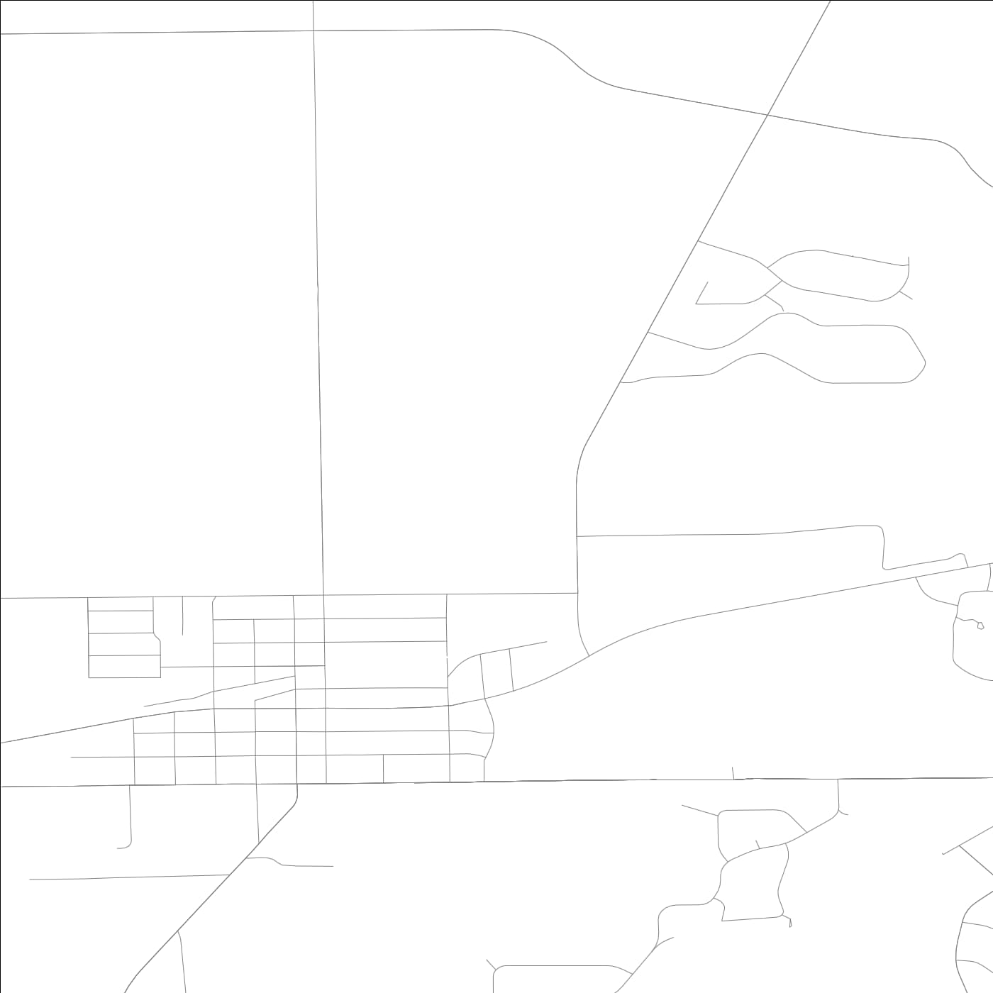 ROAD MAP OF SOMONAUK, ILLINOIS BY MAPBAKES