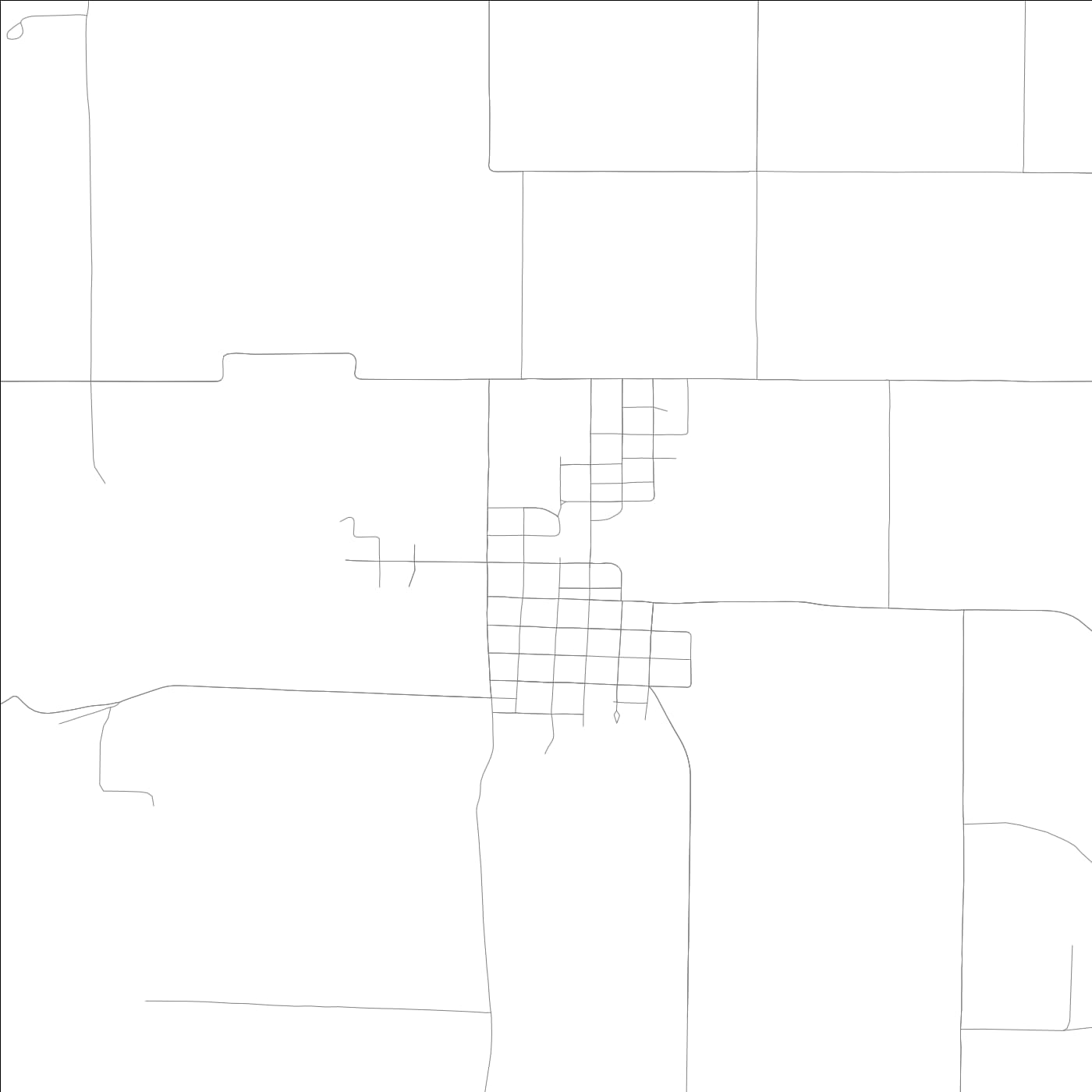 ROAD MAP OF SORENTO, ILLINOIS BY MAPBAKES