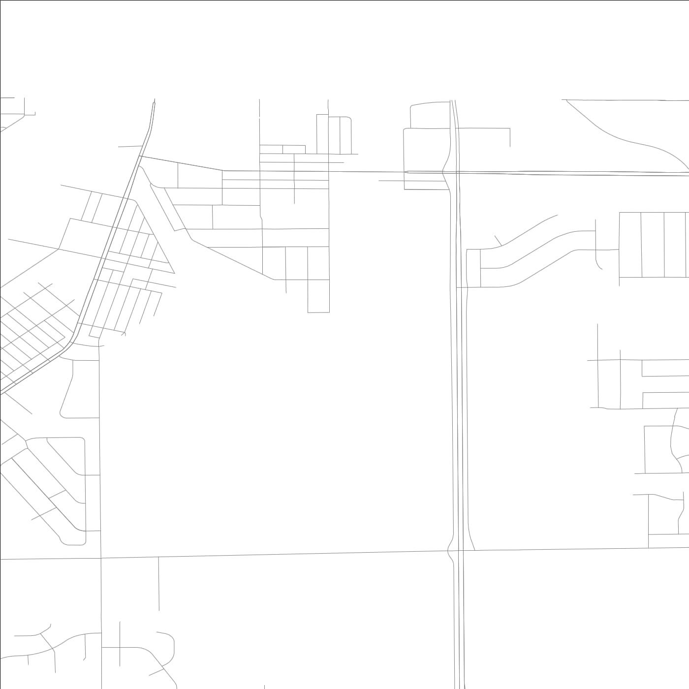 ROAD MAP OF SOUTH BELOIT, ILLINOIS BY MAPBAKES