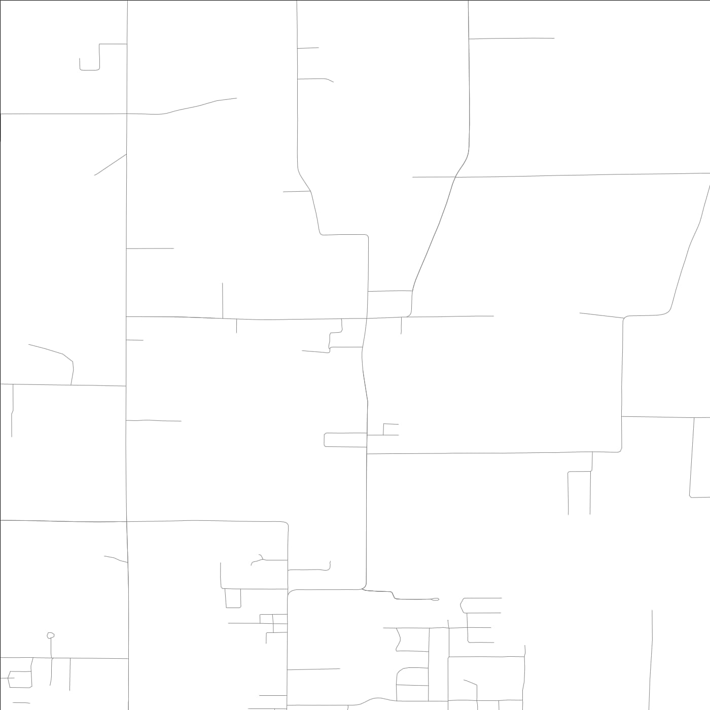 ROAD MAP OF SPILLERTOWN, ILLINOIS BY MAPBAKES