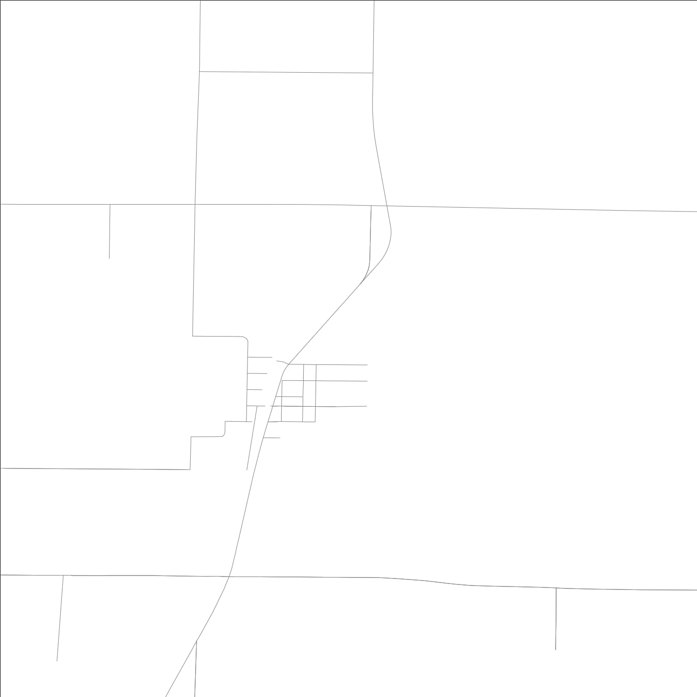 ROAD MAP OF ST AUGUSTINE, ILLINOIS BY MAPBAKES