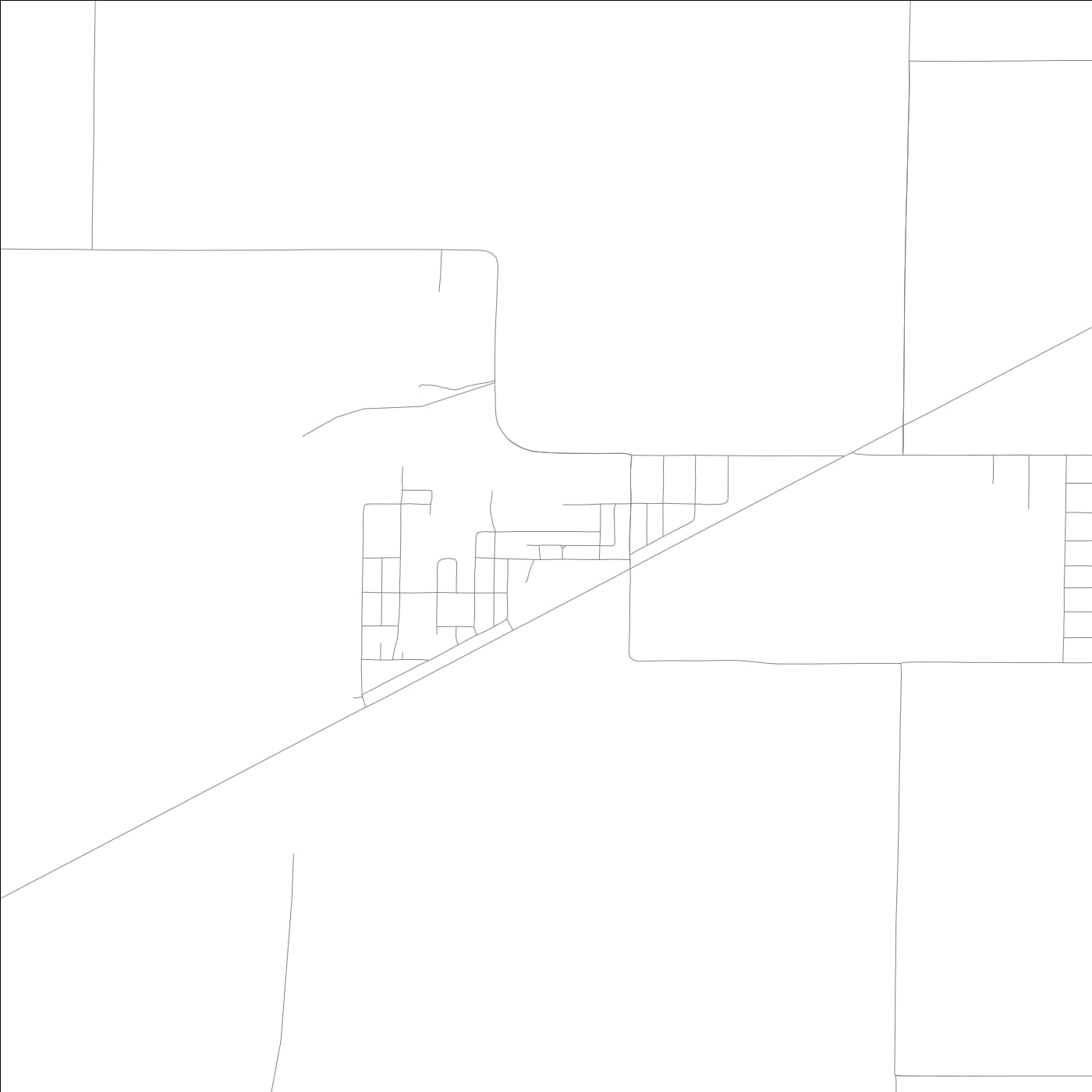 ROAD MAP OF ST DAVID, ILLINOIS BY MAPBAKES