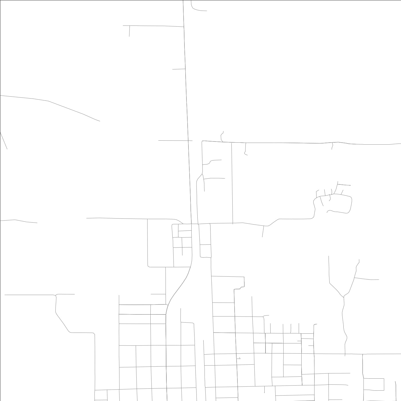 ROAD MAP OF ST JOHNS, ILLINOIS BY MAPBAKES