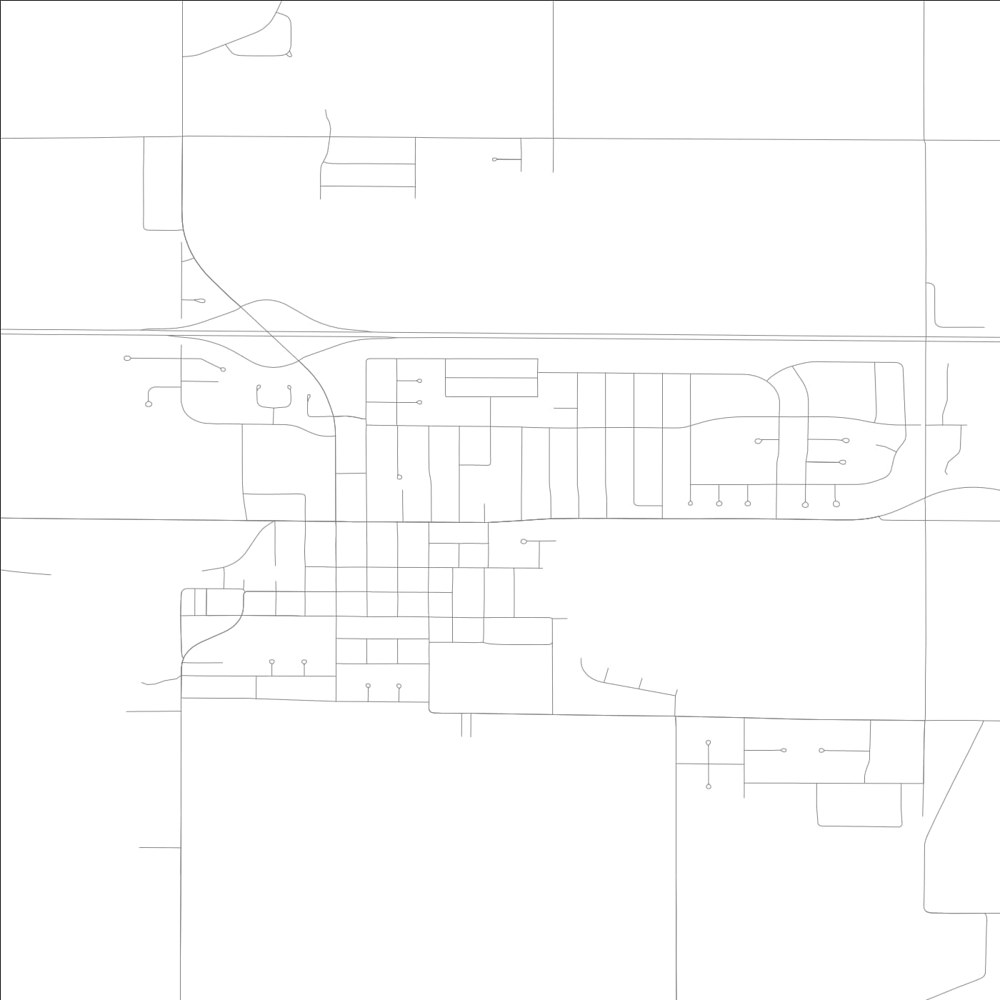 ROAD MAP OF ST JOSEPH, ILLINOIS BY MAPBAKES