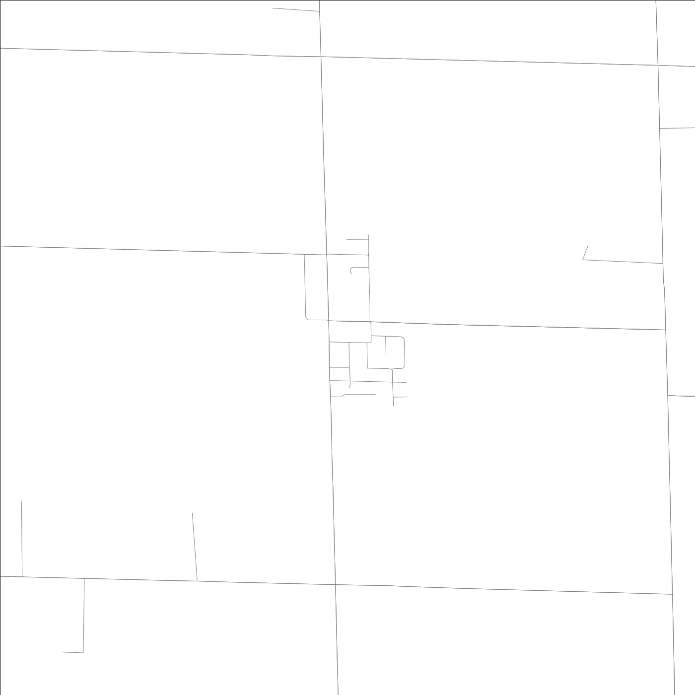 ROAD MAP OF ST ROSE, ILLINOIS BY MAPBAKES