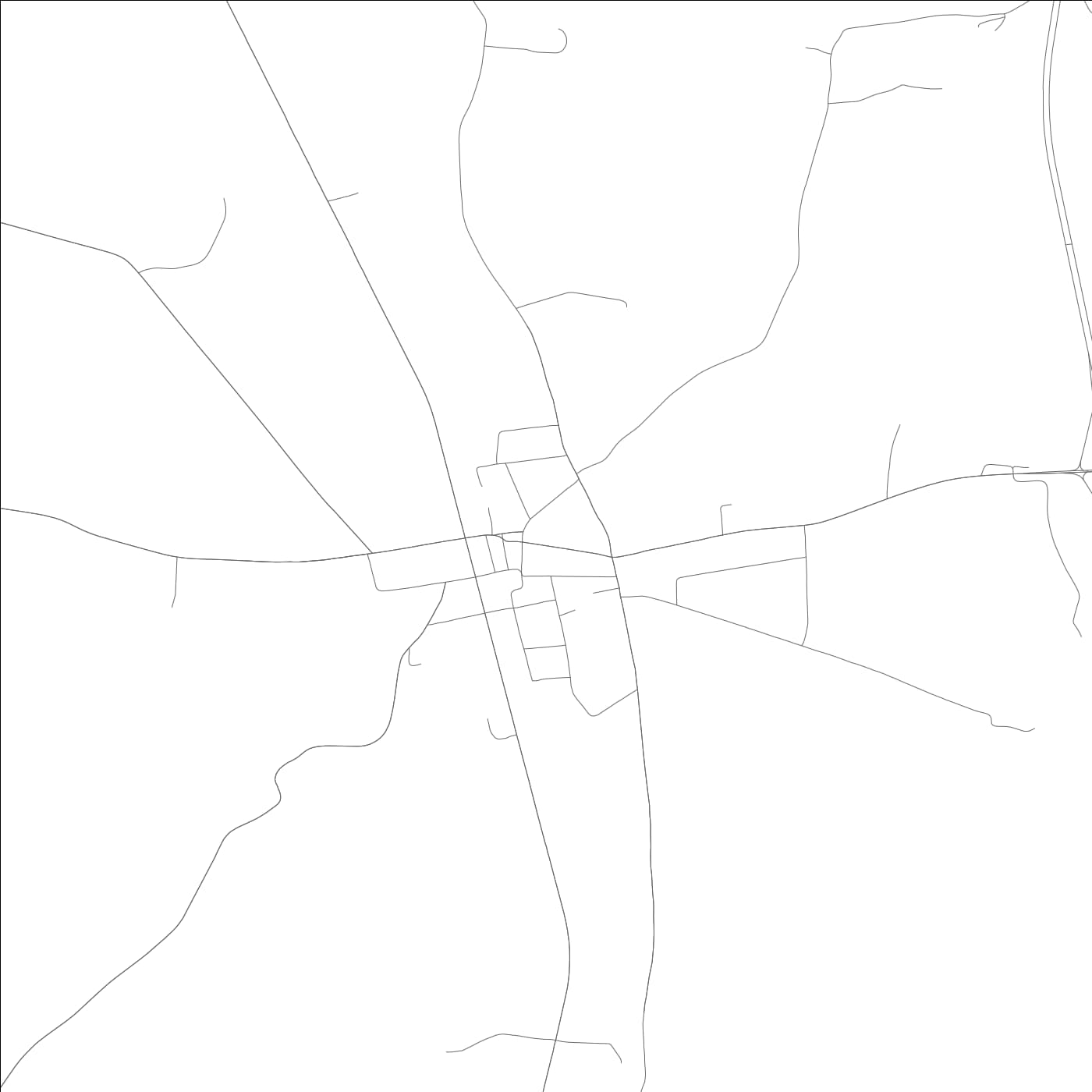 ROAD MAP OF CROFTON, KENTUCKY BY MAPBAKES