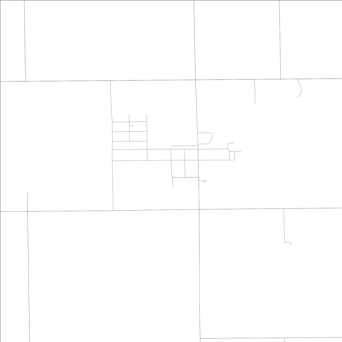 ROAD MAP OF STANFORD, ILLINOIS BY MAPBAKES