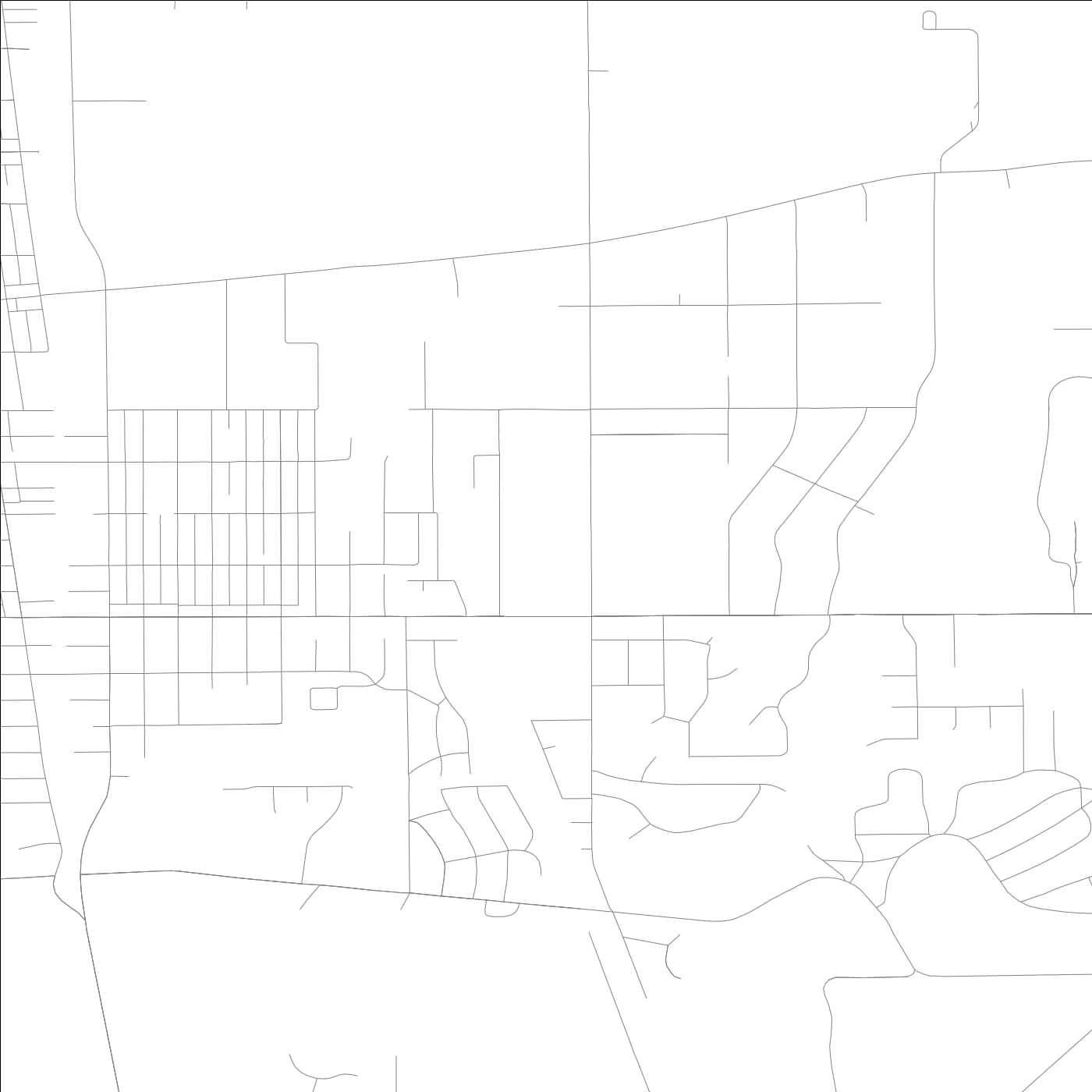 ROAD MAP OF STEGER, ILLINOIS BY MAPBAKES