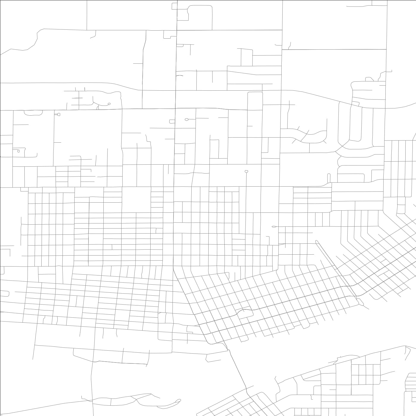 ROAD MAP OF STERLING, ILLINOIS BY MAPBAKES