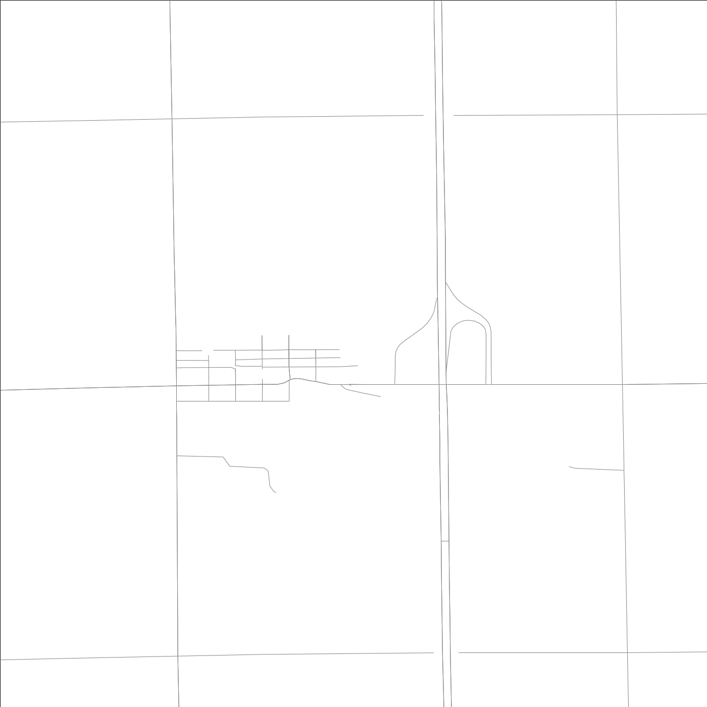 ROAD MAP OF STEWARD, ILLINOIS BY MAPBAKES