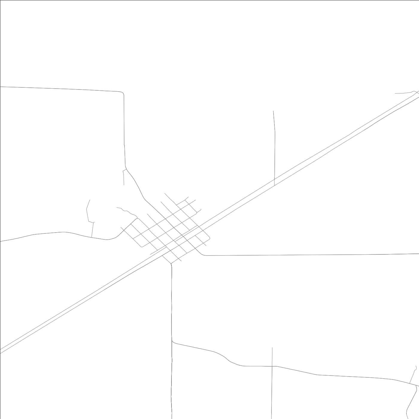 ROAD MAP OF STONEFORT, ILLINOIS BY MAPBAKES