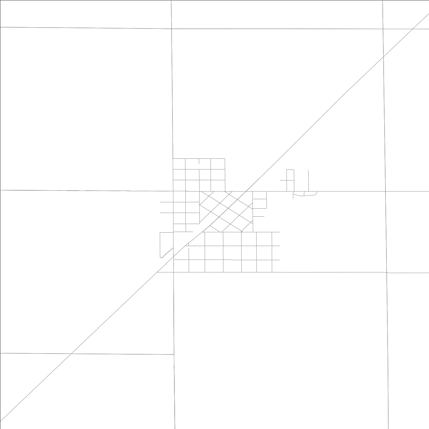 ROAD MAP OF STONINGTON, ILLINOIS BY MAPBAKES