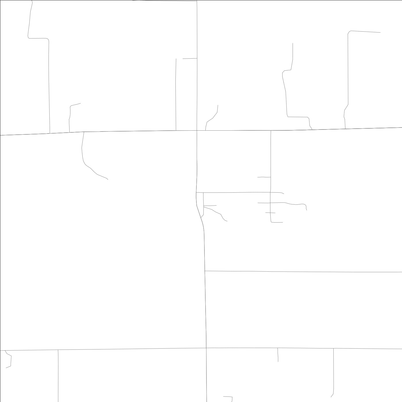 ROAD MAP OF STOY, ILLINOIS BY MAPBAKES
