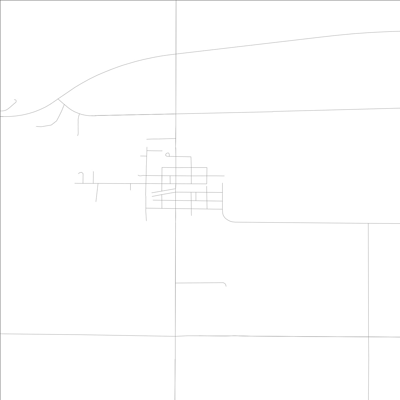 ROAD MAP OF SUMMERFIELD, ILLINOIS BY MAPBAKES