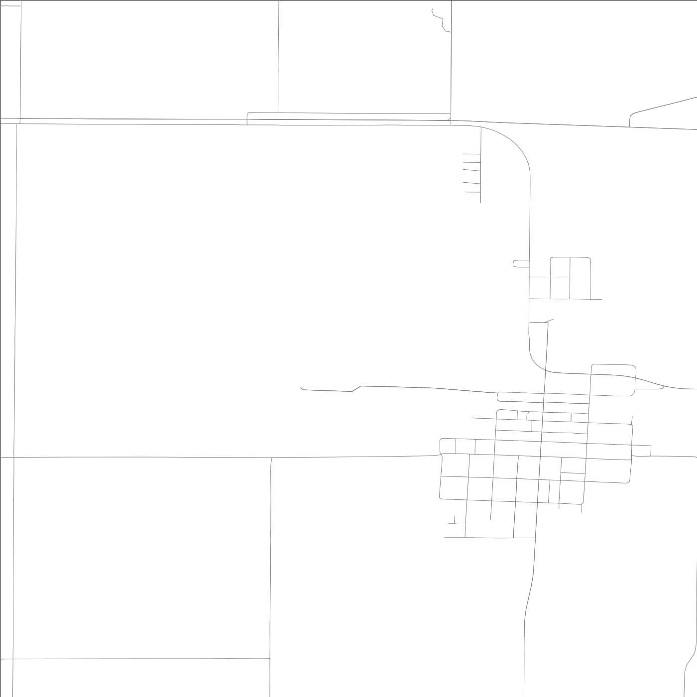 ROAD MAP OF SUMNER, ILLINOIS BY MAPBAKES