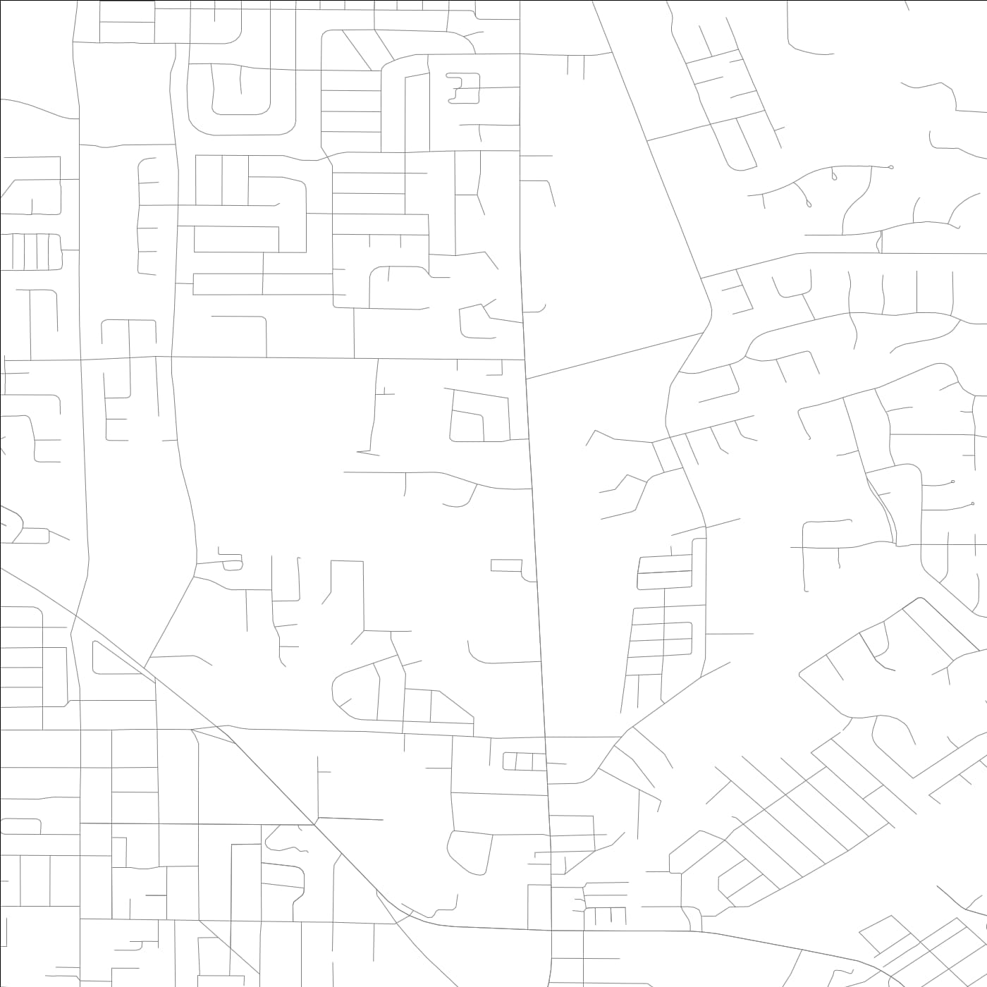 ROAD MAP OF SWANSEA, ILLINOIS BY MAPBAKES
