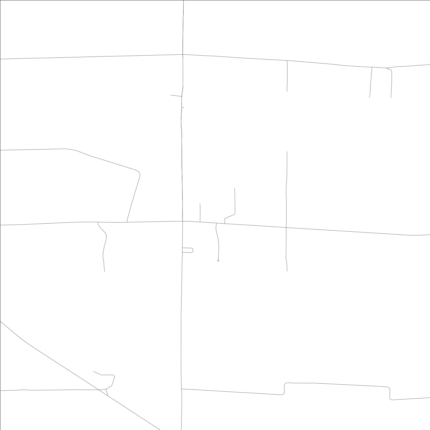 ROAD MAP OF CUNNINGHAM, KENTUCKY BY MAPBAKES