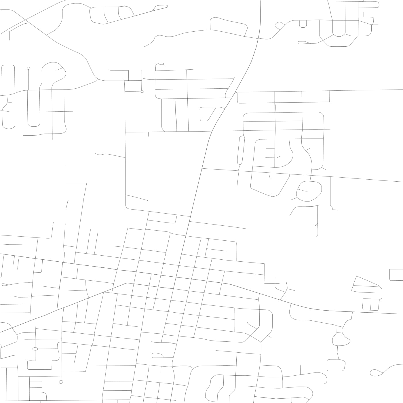 ROAD MAP OF SYCAMORE, ILLINOIS BY MAPBAKES
