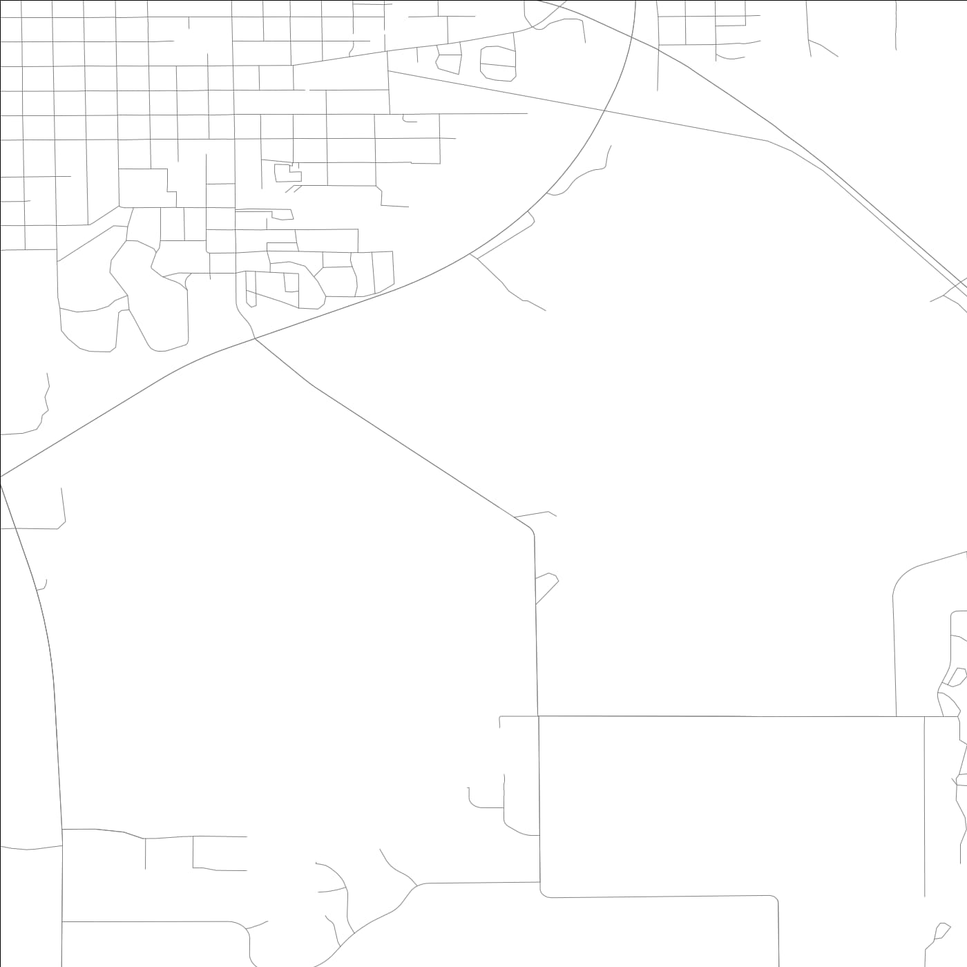 ROAD MAP OF TAYLORVILLE, ILLINOIS BY MAPBAKES