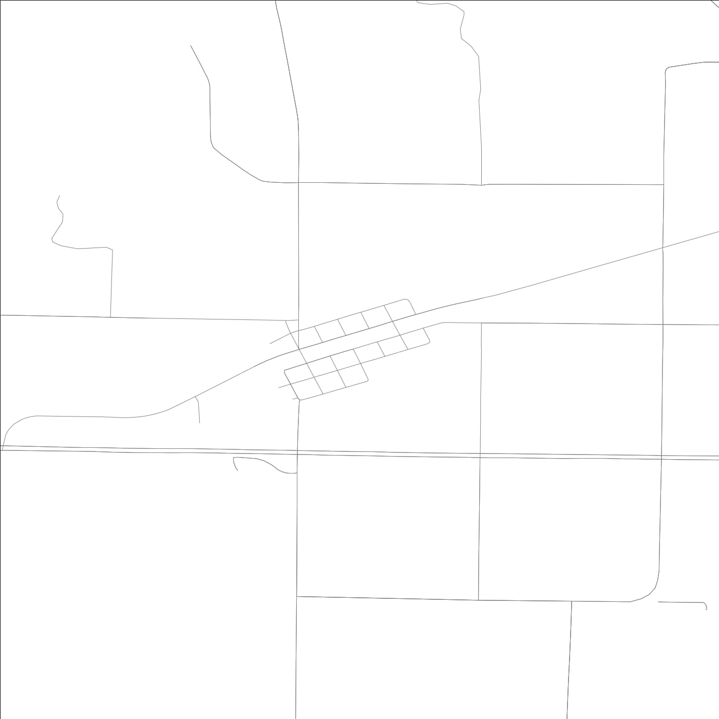 ROAD MAP OF TENNESSEE, ILLINOIS BY MAPBAKES