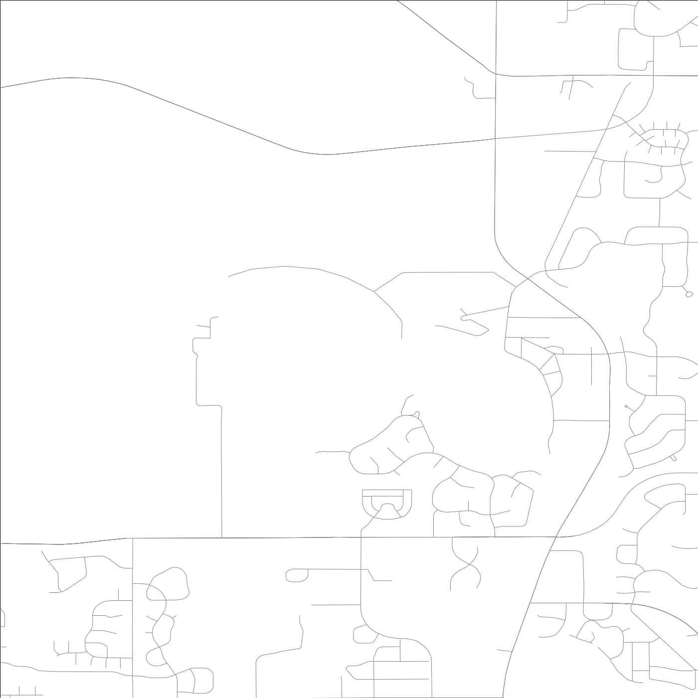 ROAD MAP OF THIRD LAKE, ILLINOIS BY MAPBAKES