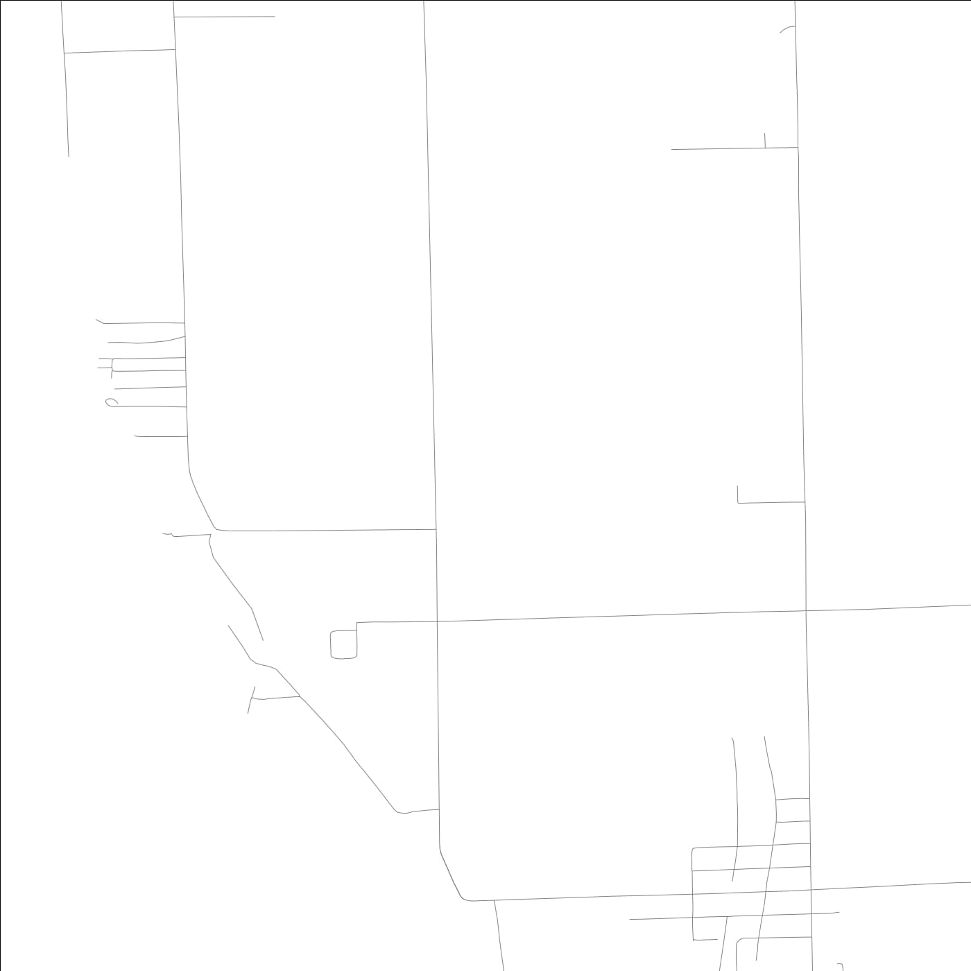 ROAD MAP OF THOMSON, ILLINOIS BY MAPBAKES