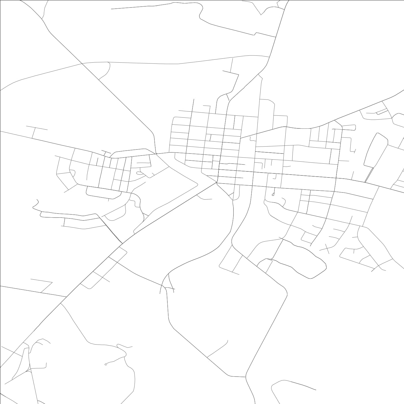 ROAD MAP OF CYNTHIANA, KENTUCKY BY MAPBAKES