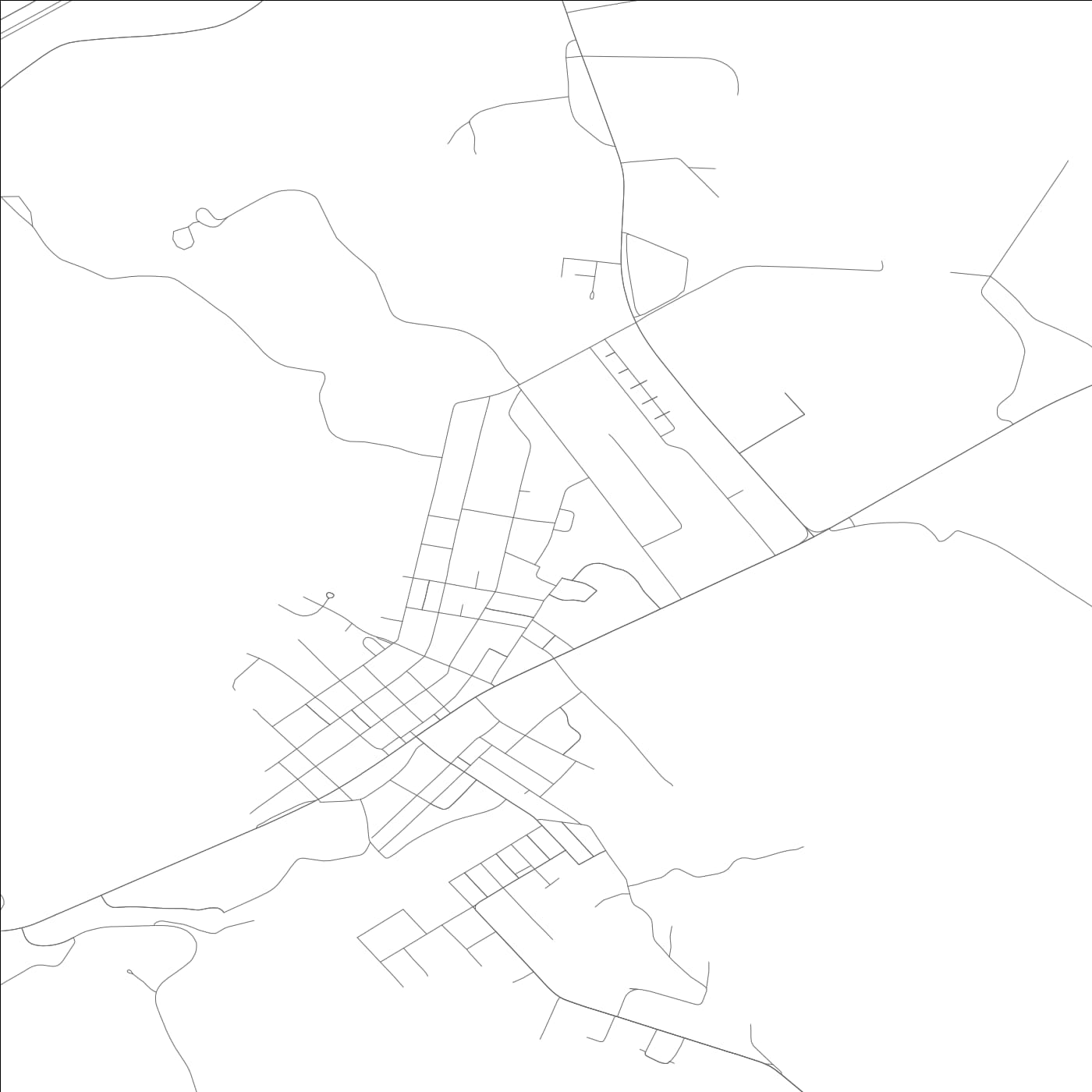 ROAD MAP OF DAWSON SPRINGS, KENTUCKY BY MAPBAKES