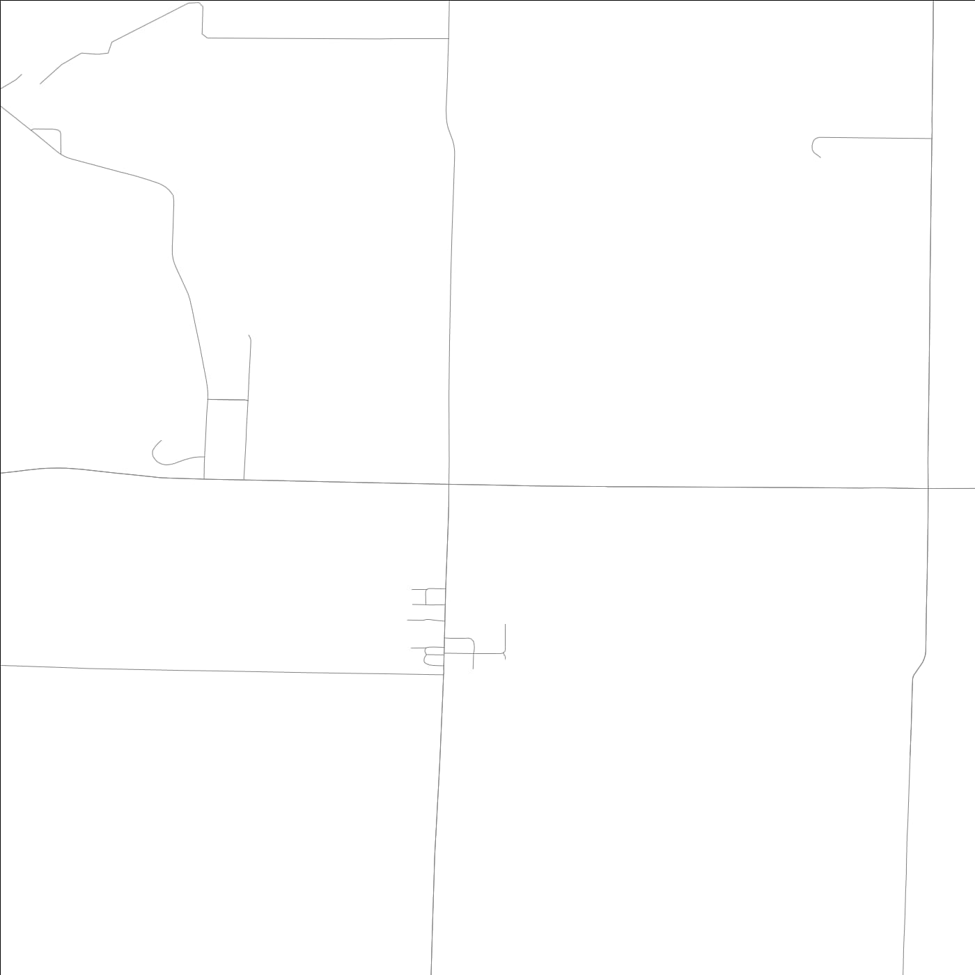 ROAD MAP OF TRIVOLI, ILLINOIS BY MAPBAKES