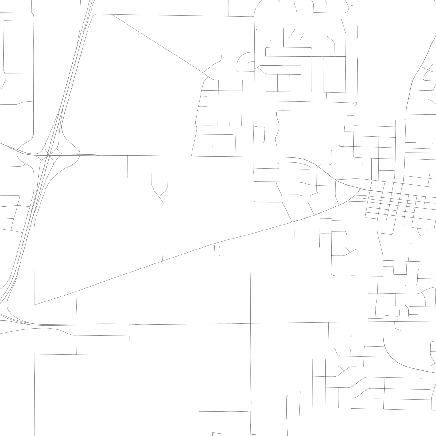 ROAD MAP OF TROY, ILLINOIS BY MAPBAKES