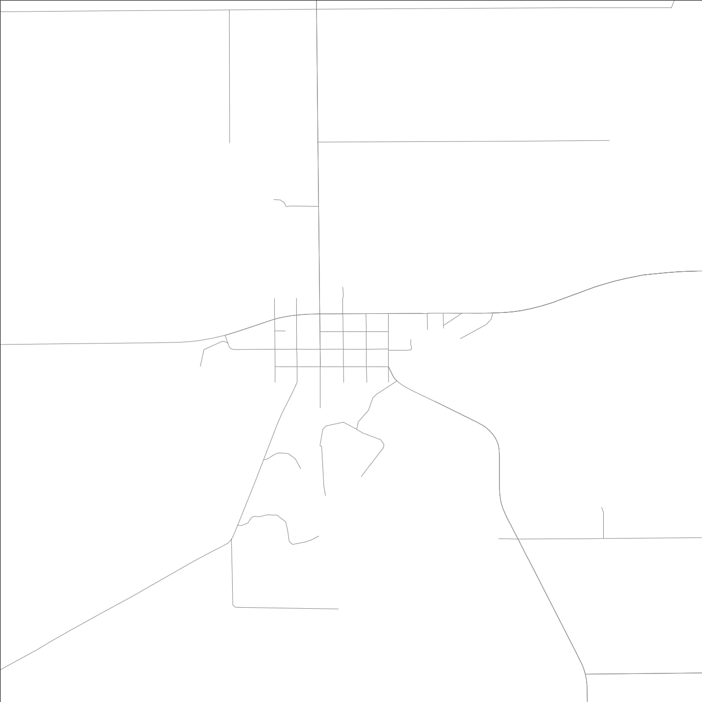 ROAD MAP OF TROY GROVE, ILLINOIS BY MAPBAKES