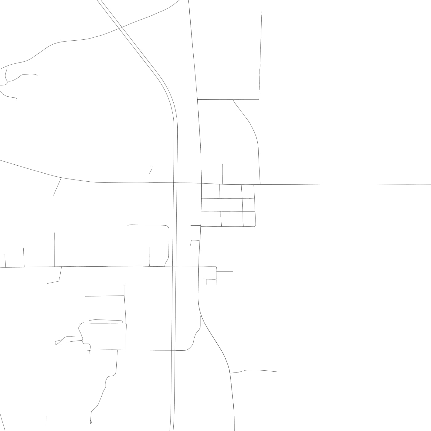 ROAD MAP OF DEXTER, KENTUCKY BY MAPBAKES