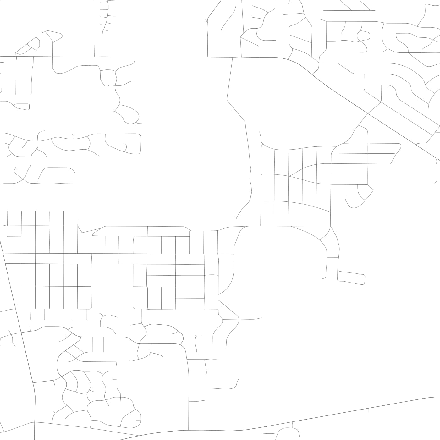 ROAD MAP OF VENETIAN VILLAGE, ILLINOIS BY MAPBAKES