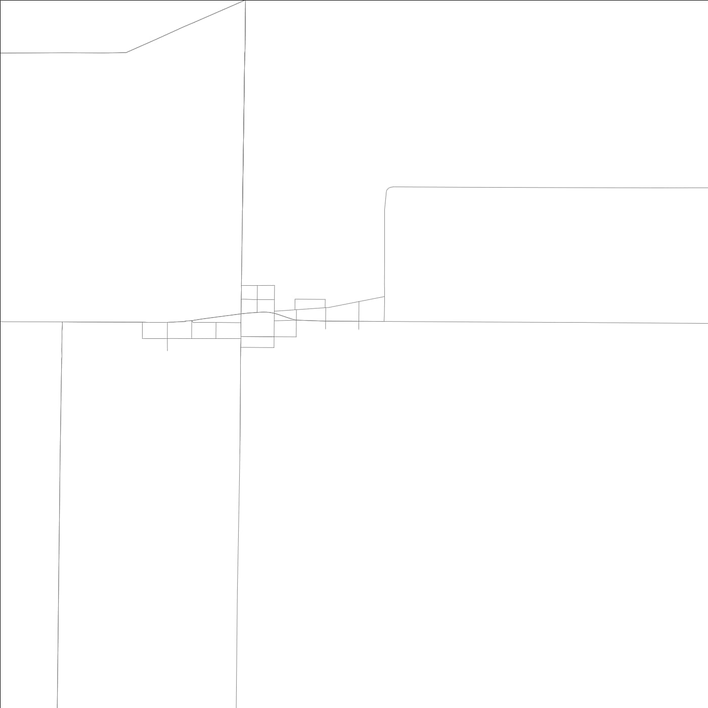 ROAD MAP OF VICTORIA, ILLINOIS BY MAPBAKES