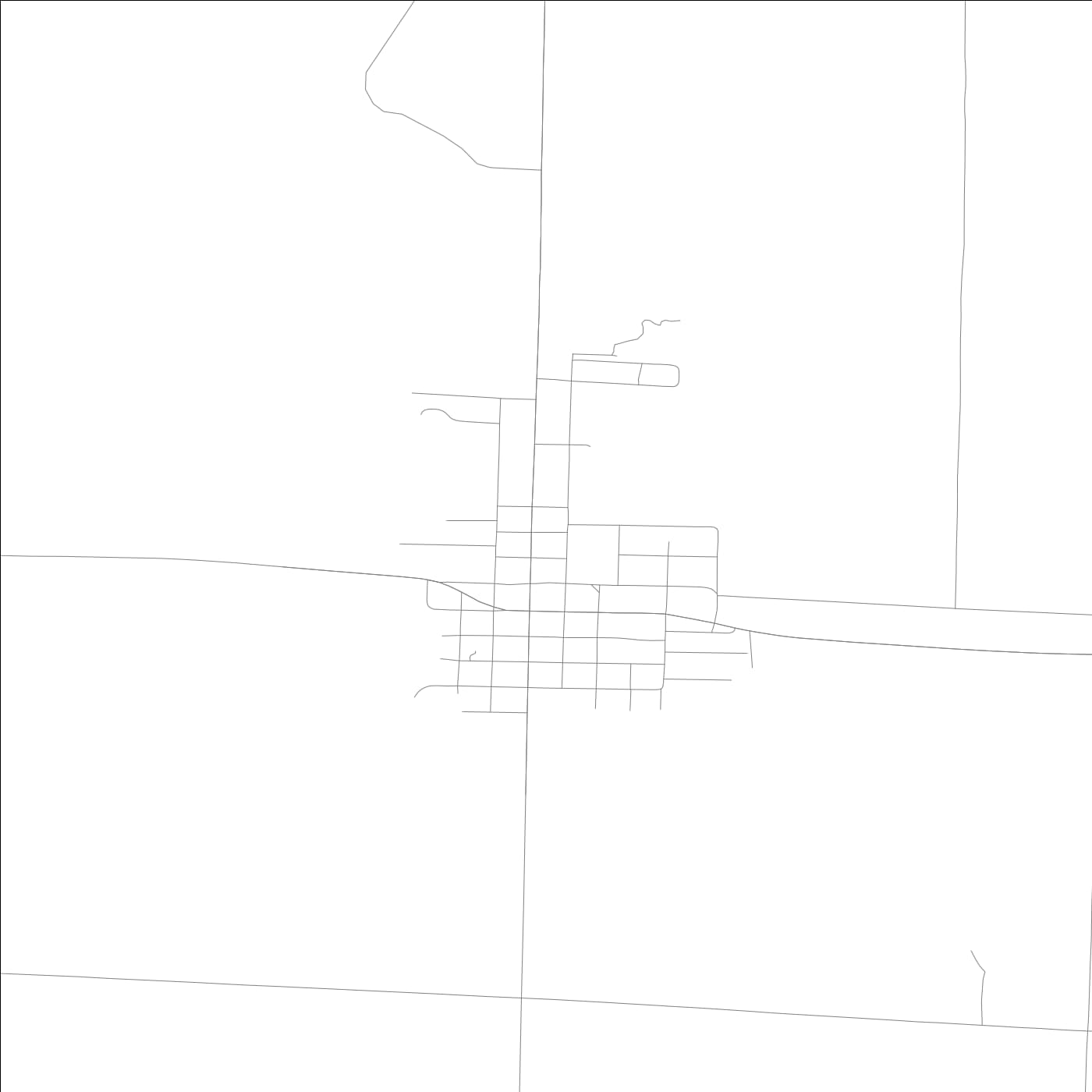 ROAD MAP OF VIOLA, ILLINOIS BY MAPBAKES